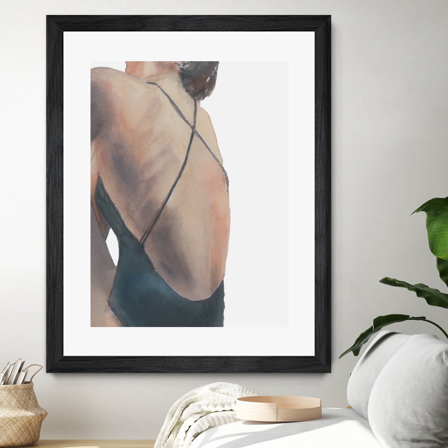 Le Dos by M Studio on GIANT ART - woman