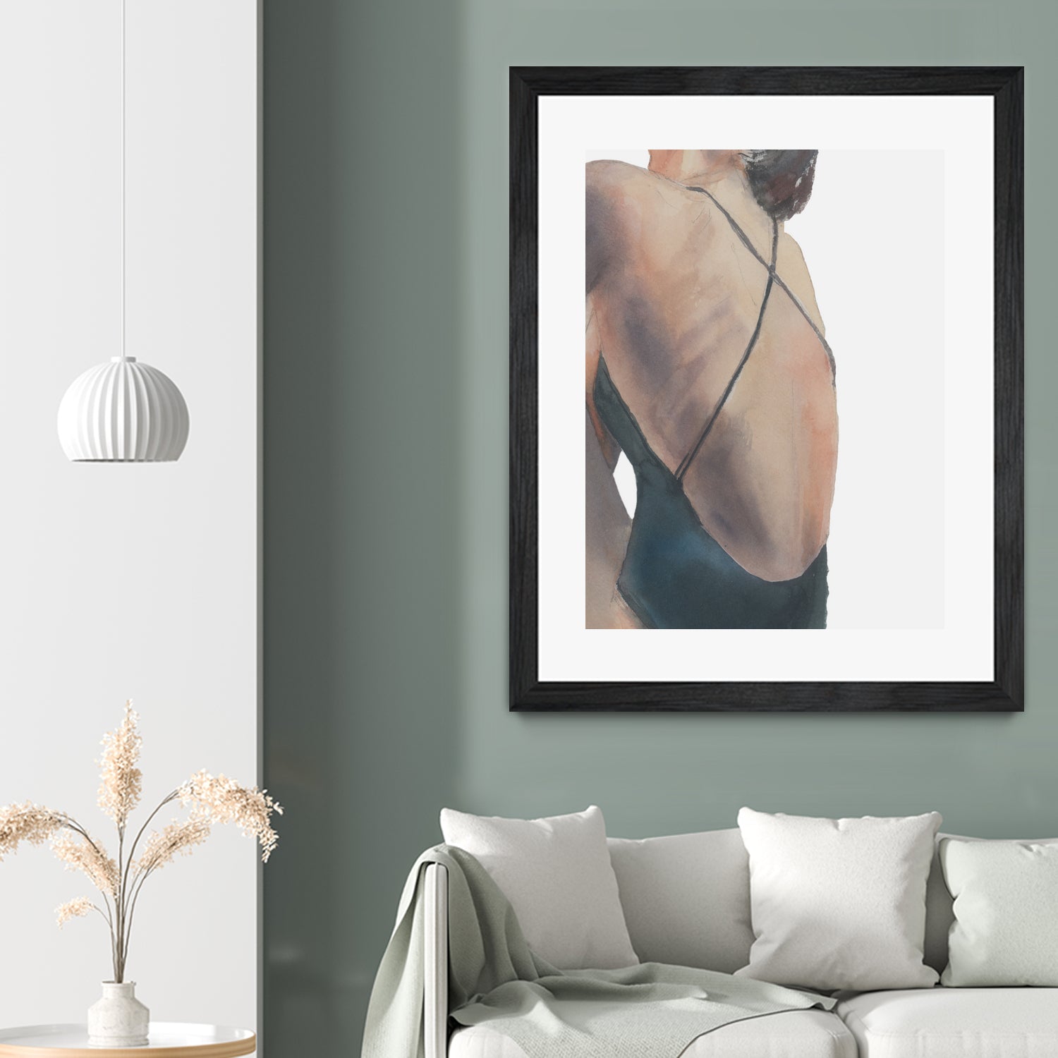 Le Dos by M Studio on GIANT ART - woman