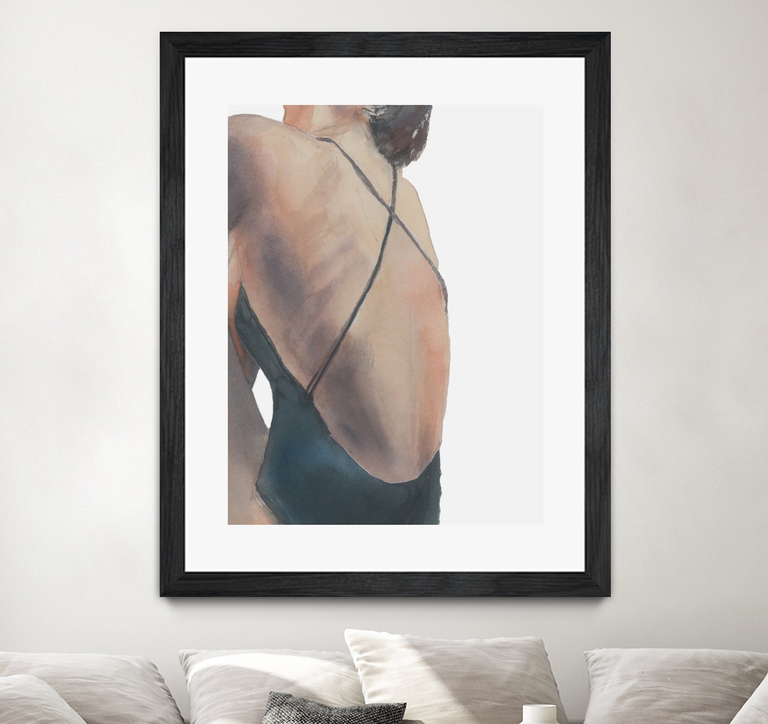 Le Dos by M Studio on GIANT ART - woman