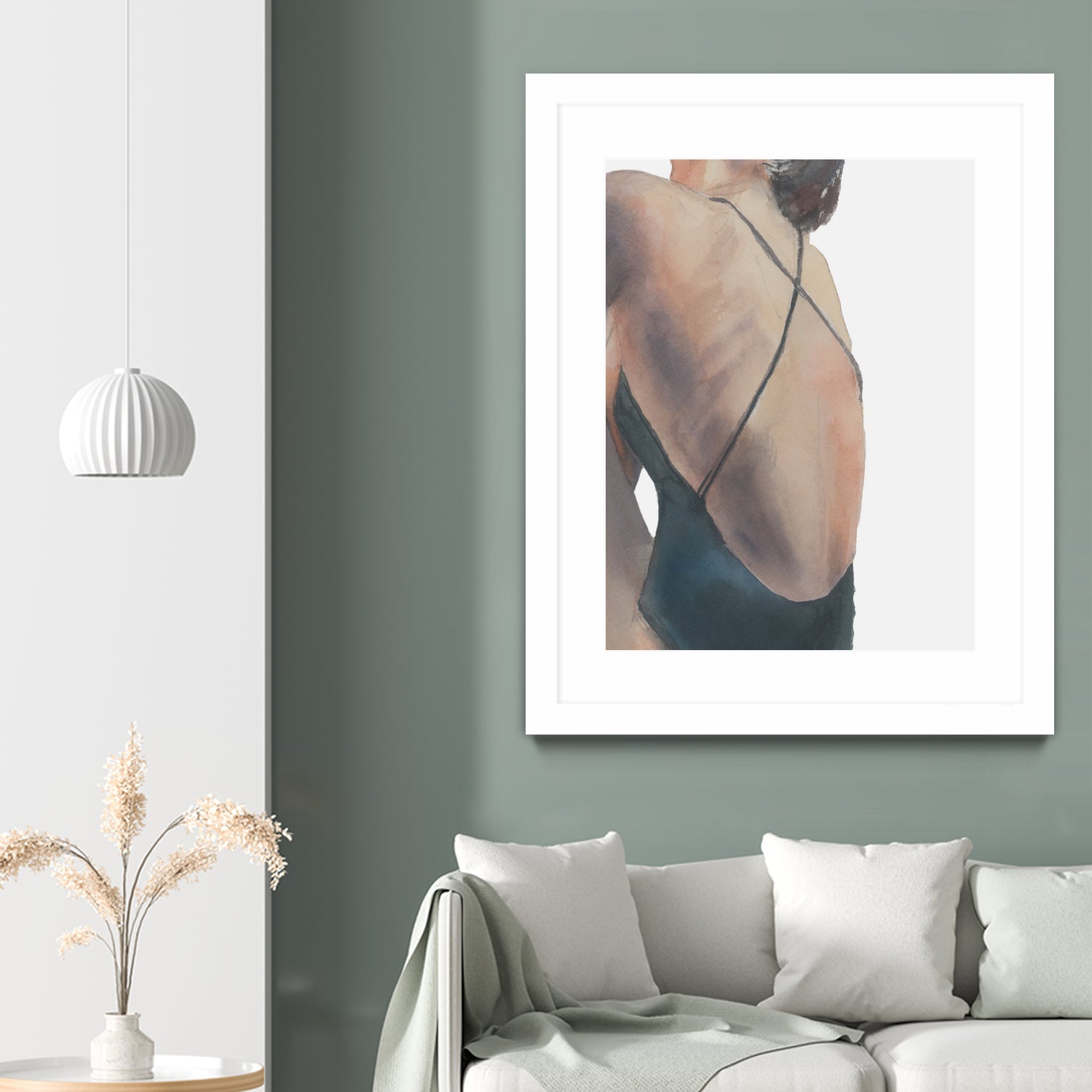 Le Dos by M Studio on GIANT ART - woman