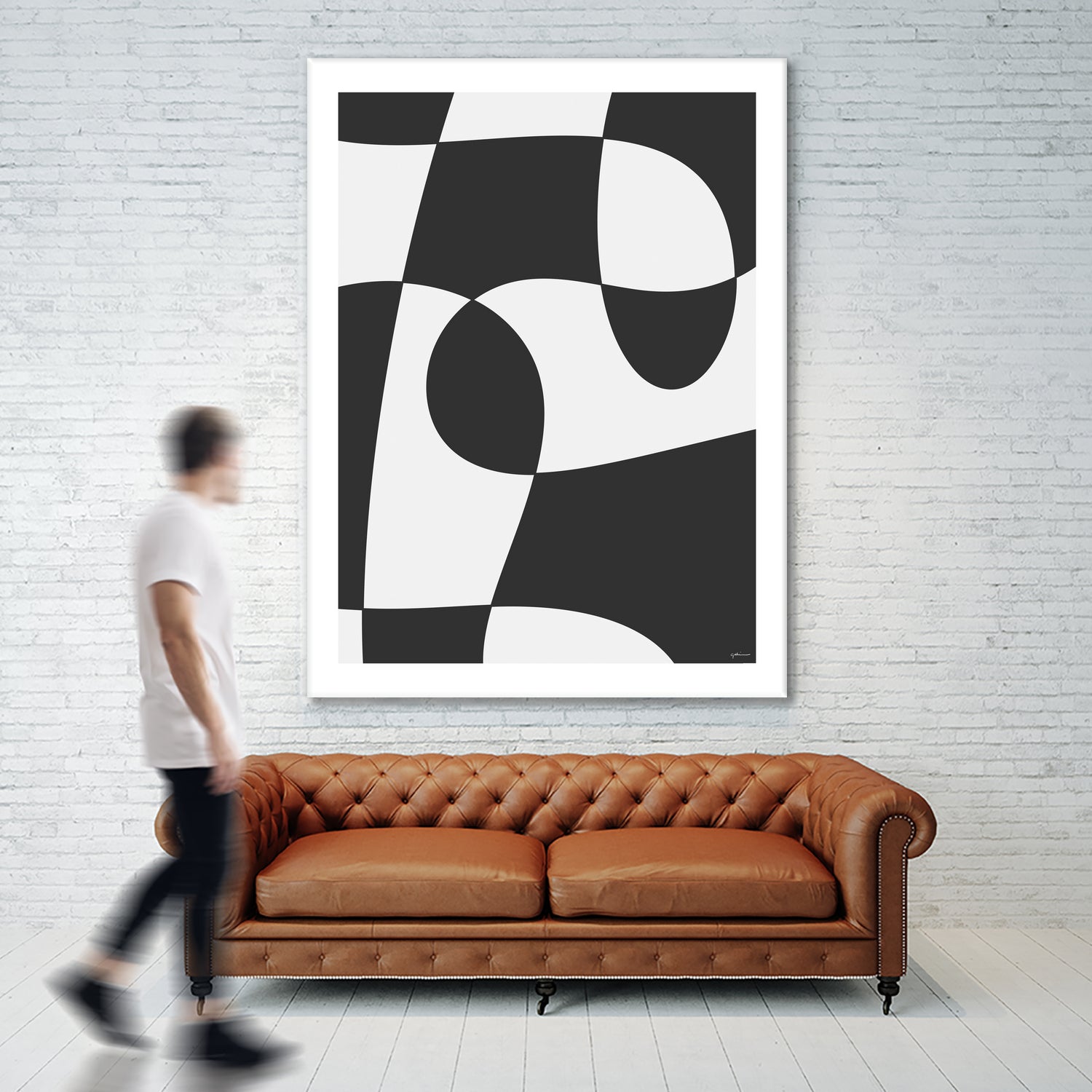 Forms of Art by M Studio on GIANT ART - black