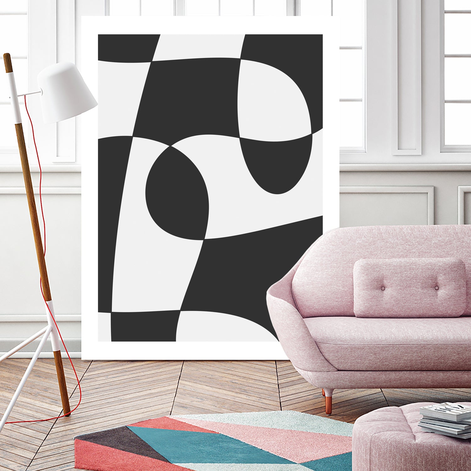 Forms of Art by M Studio on GIANT ART - black