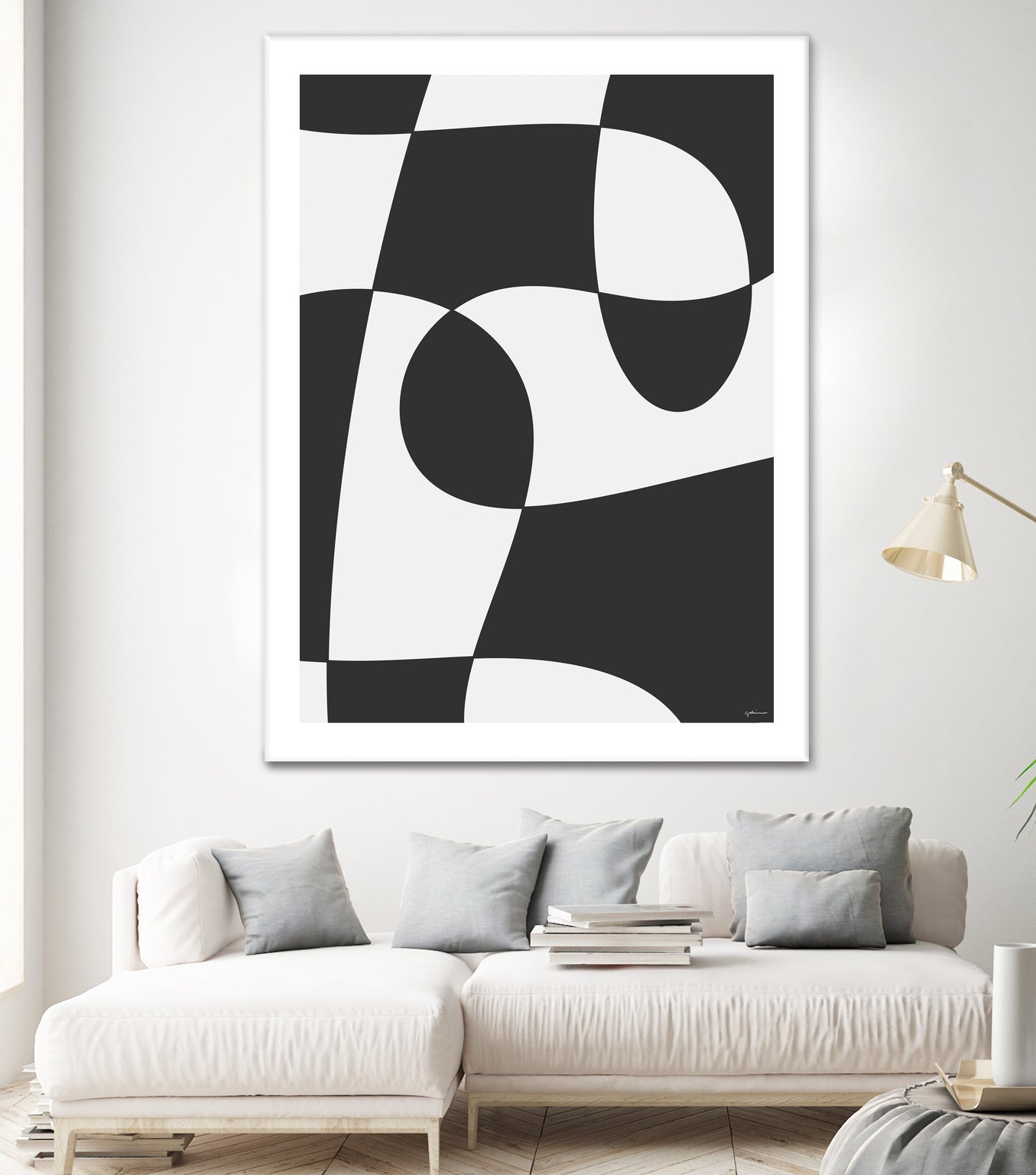 Forms of Art by M Studio on GIANT ART - black