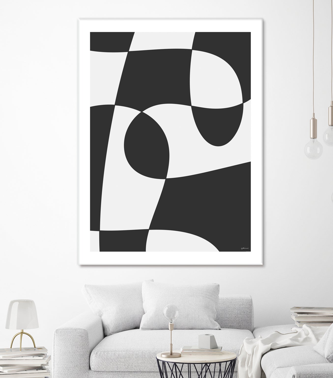 Forms of Art by M Studio on GIANT ART - black