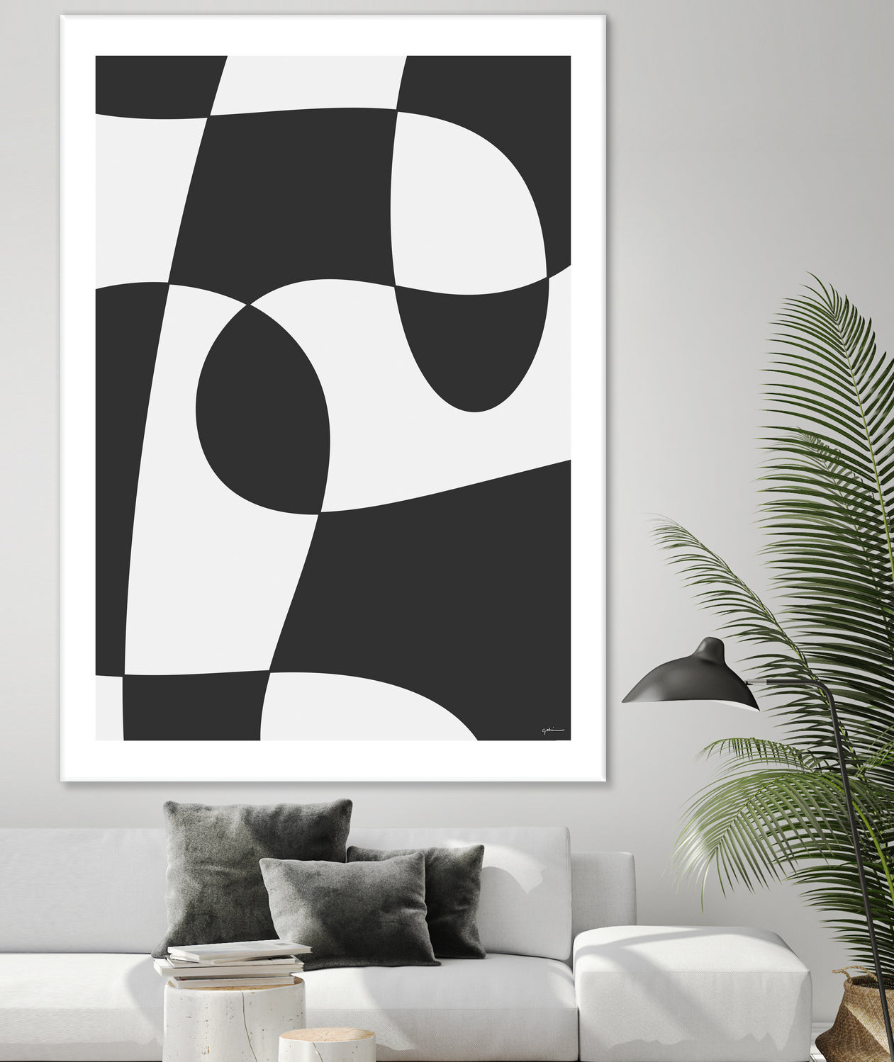 Forms of Art by M Studio on GIANT ART - black