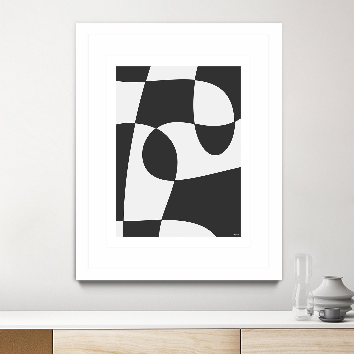 Forms of Art by M Studio on GIANT ART - black