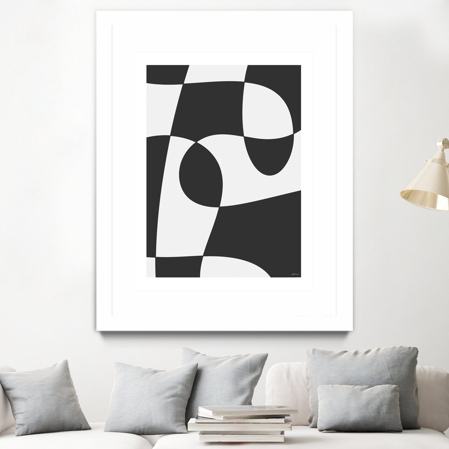 Forms of Art by M Studio on GIANT ART - black