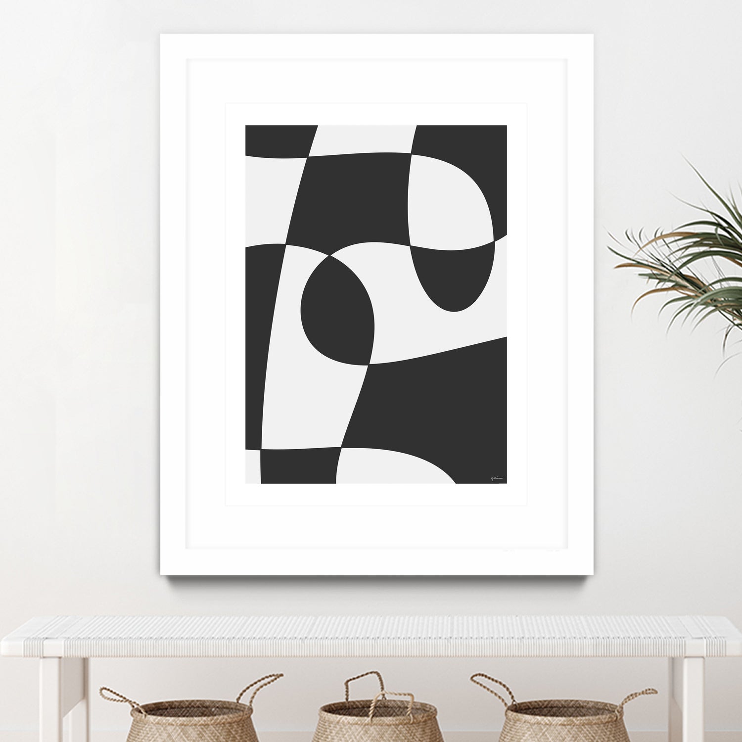 Forms of Art by M Studio on GIANT ART - black