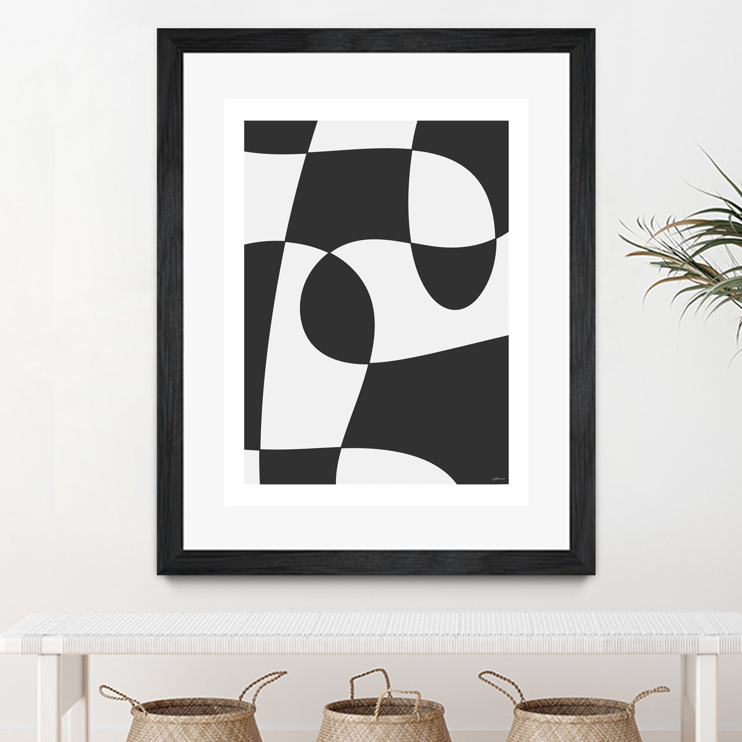 Forms of Art by M Studio on GIANT ART - black