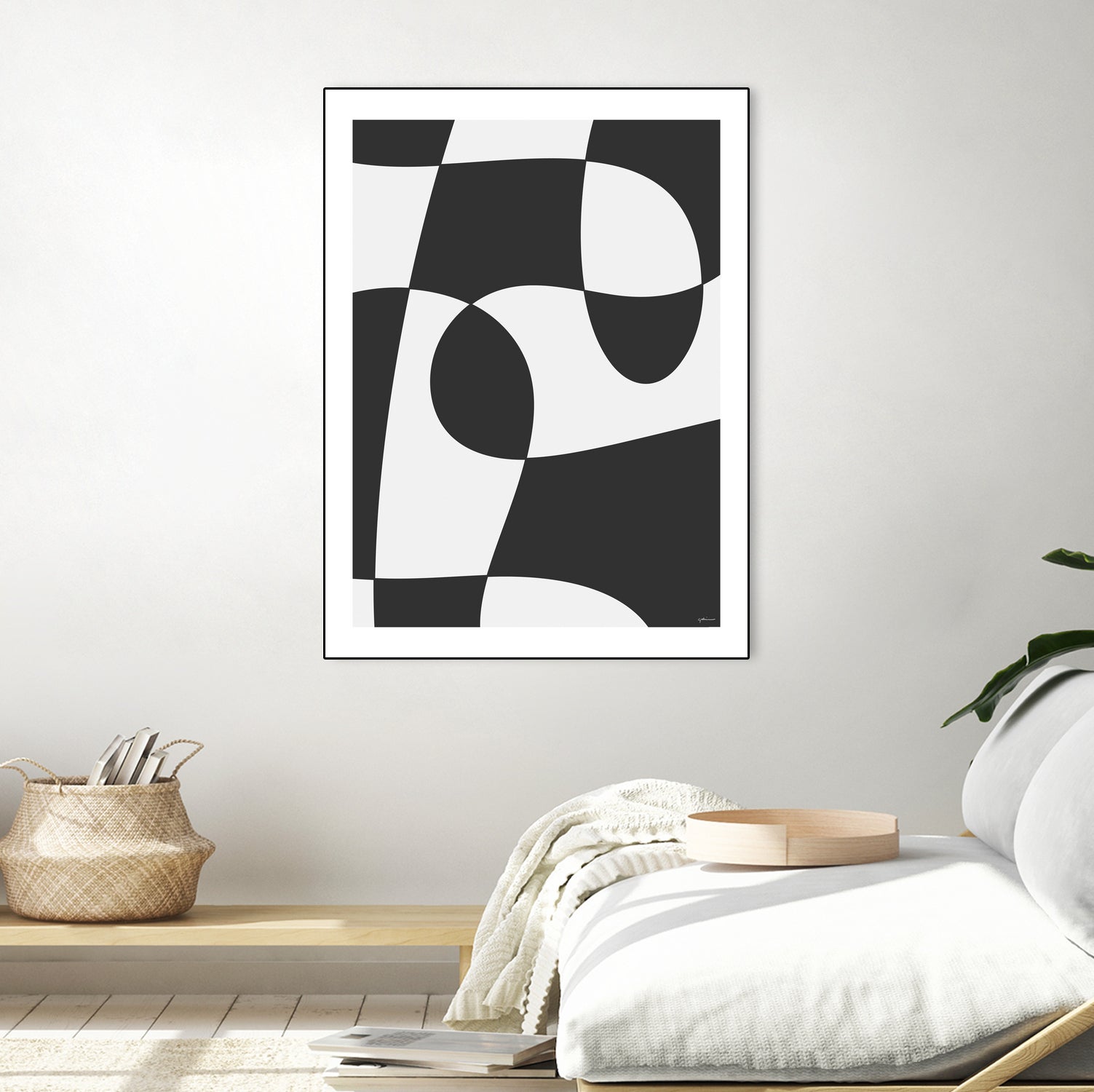 Forms of Art by M Studio on GIANT ART - black