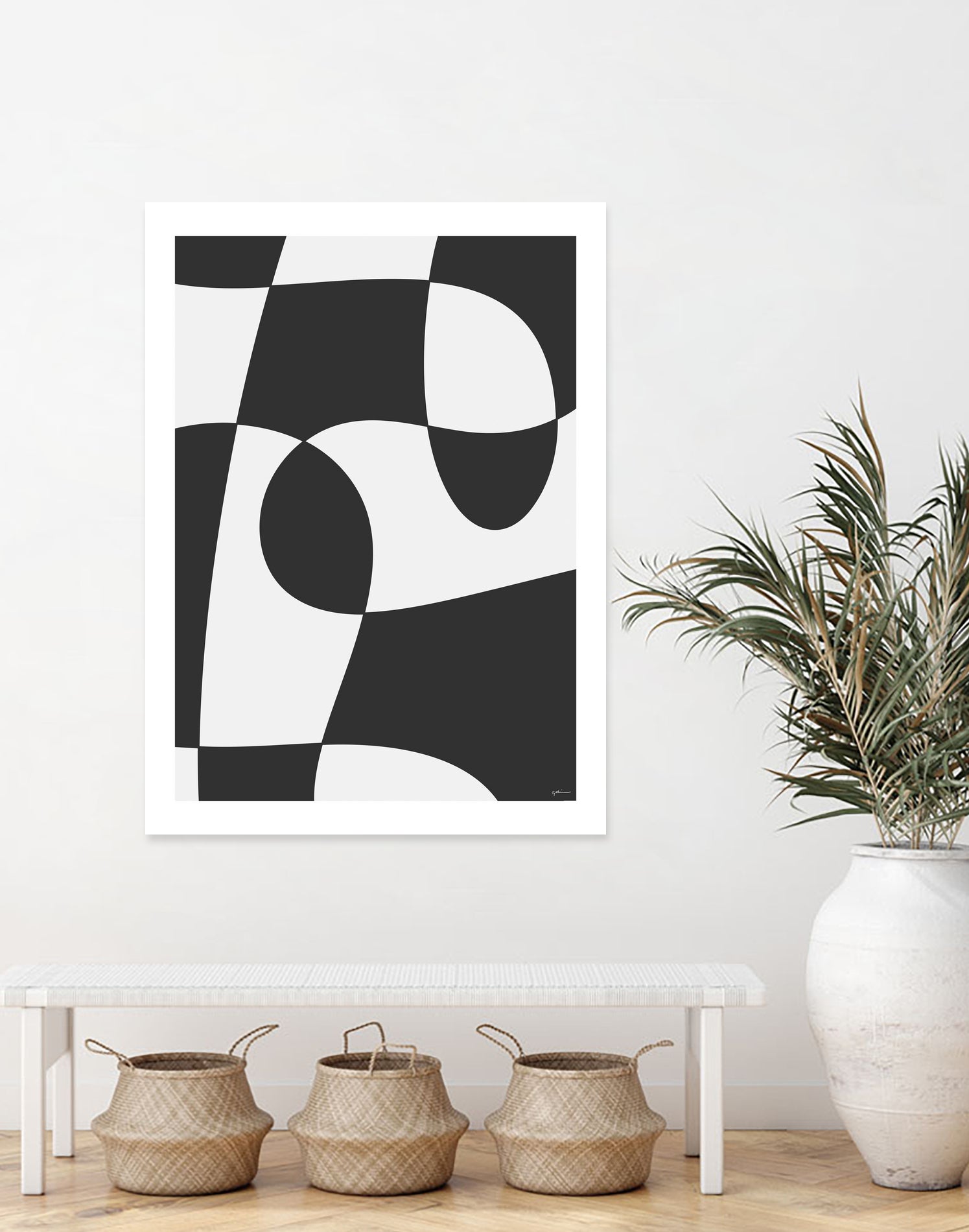 Forms of Art by M Studio on GIANT ART - black