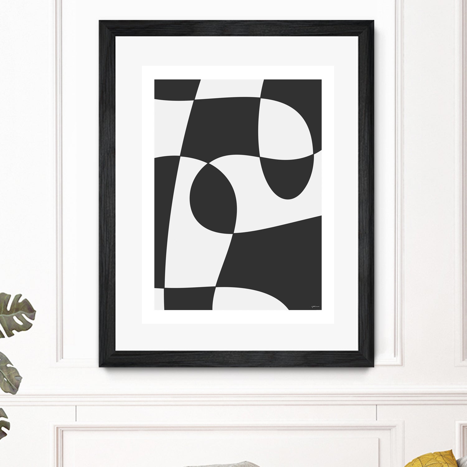 Forms of Art by M Studio on GIANT ART - black