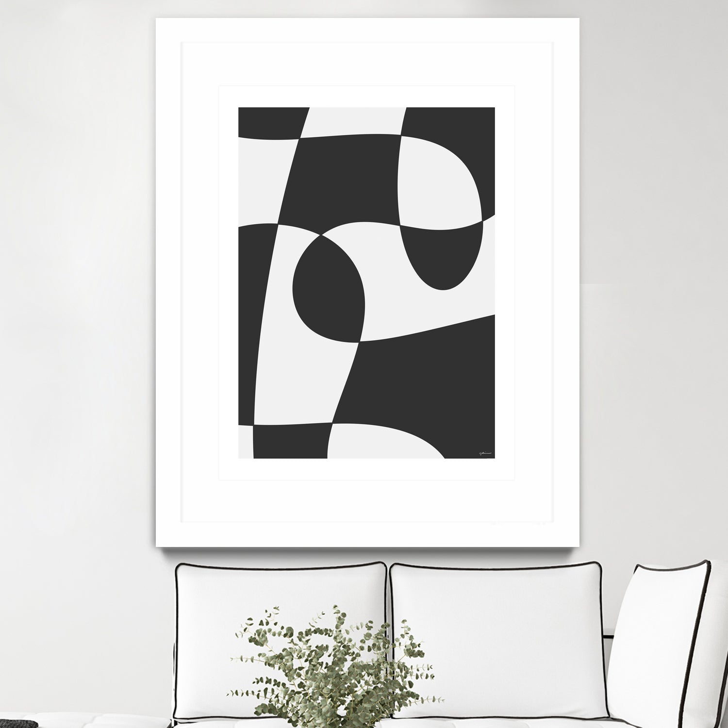 Forms of Art by M Studio on GIANT ART - black