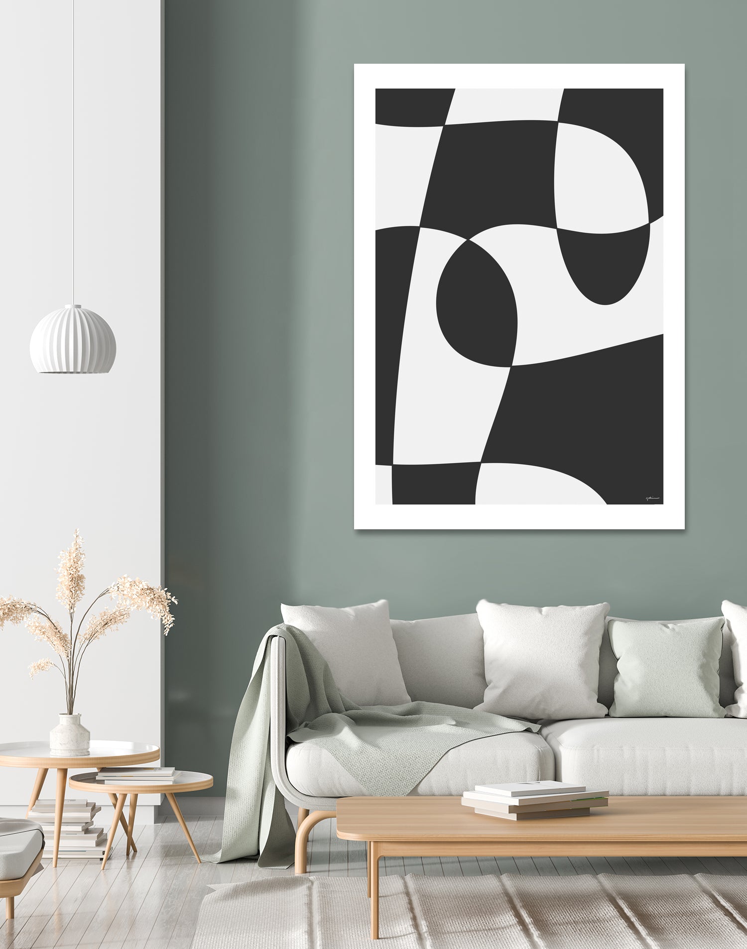 Forms of Art by M Studio on GIANT ART - black