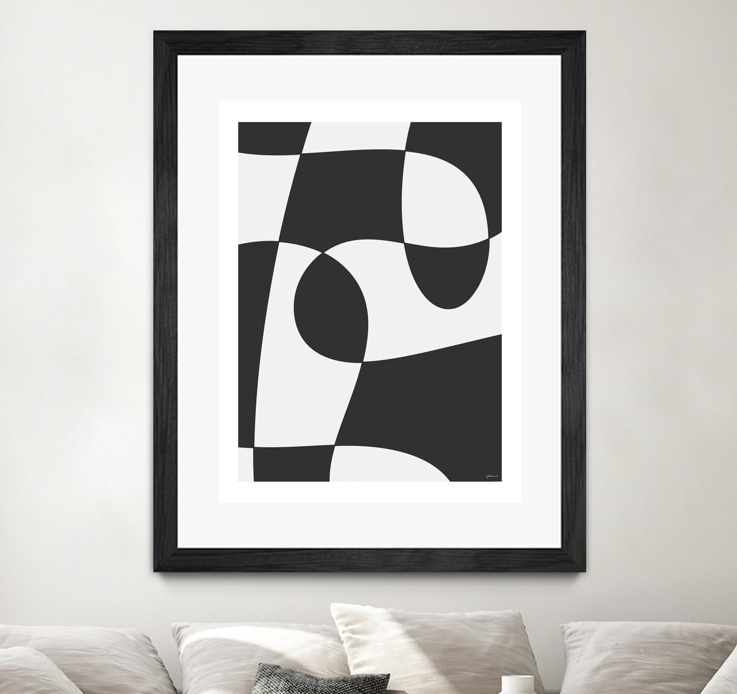 Forms of Art by M Studio on GIANT ART - black