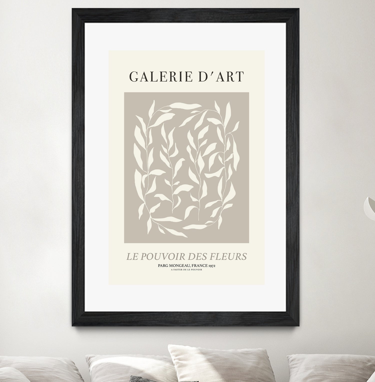 Le pouvoir des fleurs by M Studio on GIANT ART