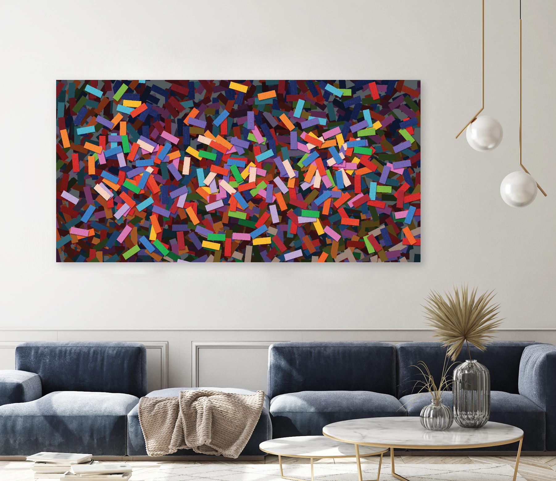 RISING by Celine Cimon on GIANT ART - red abstract canadian