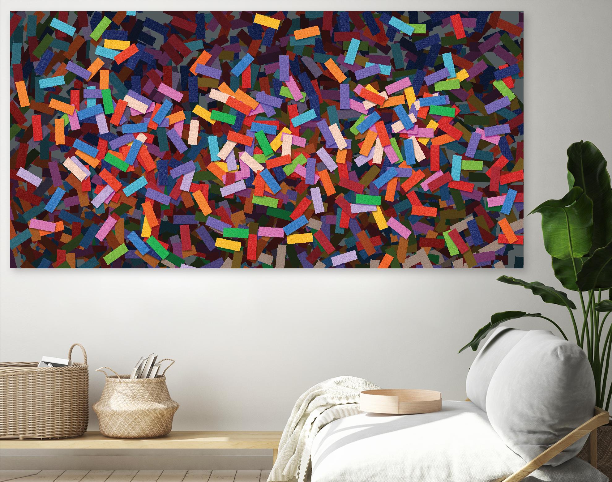 RISING by Celine Cimon on GIANT ART - red abstract canadian