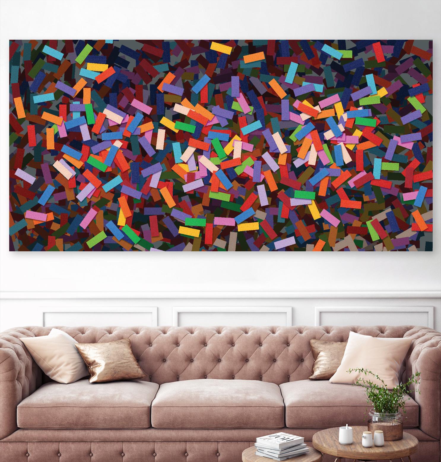 RISING by Celine Cimon on GIANT ART - red abstract canadian