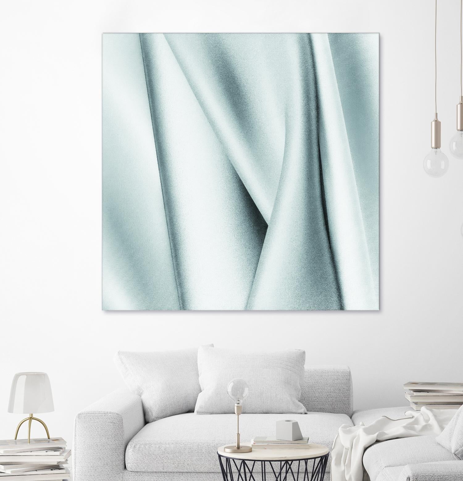 TANGO - blanc by Celine Cimon on GIANT ART - white abstract canadian artist