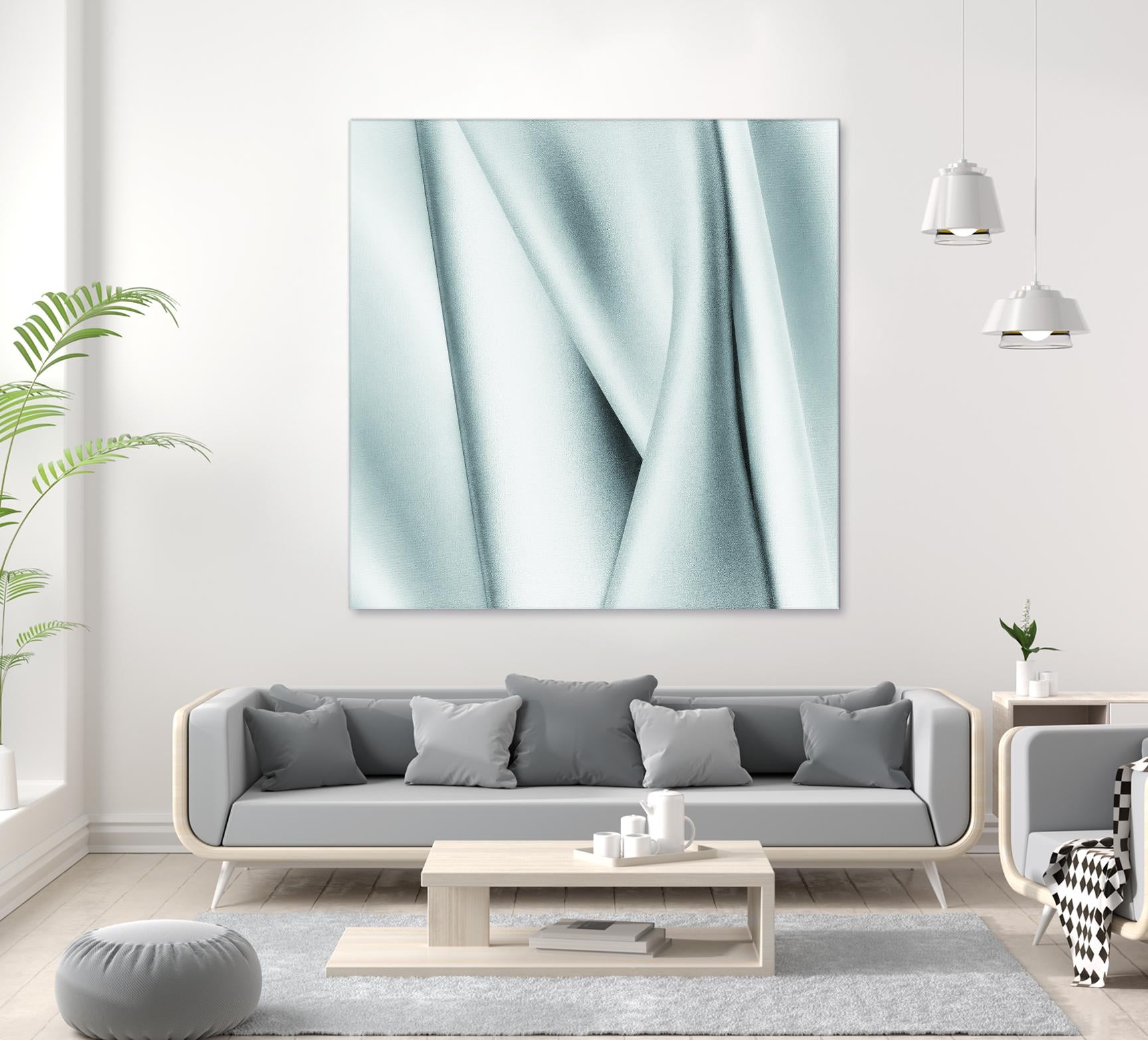 TANGO - blanc by Celine Cimon on GIANT ART - white abstract canadian artist