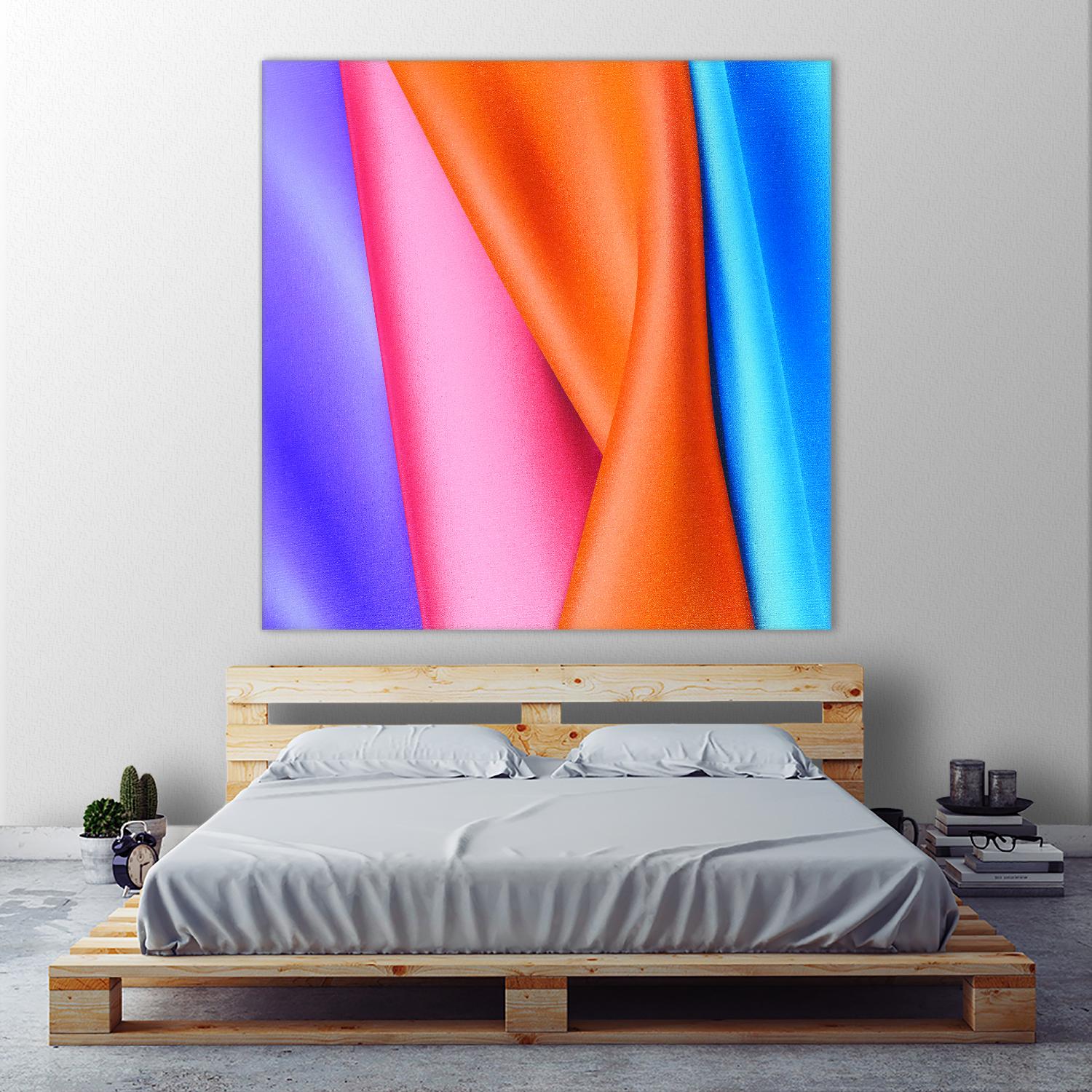 TANGO - original by Celine Cimon on GIANT ART - orange abstract canadian