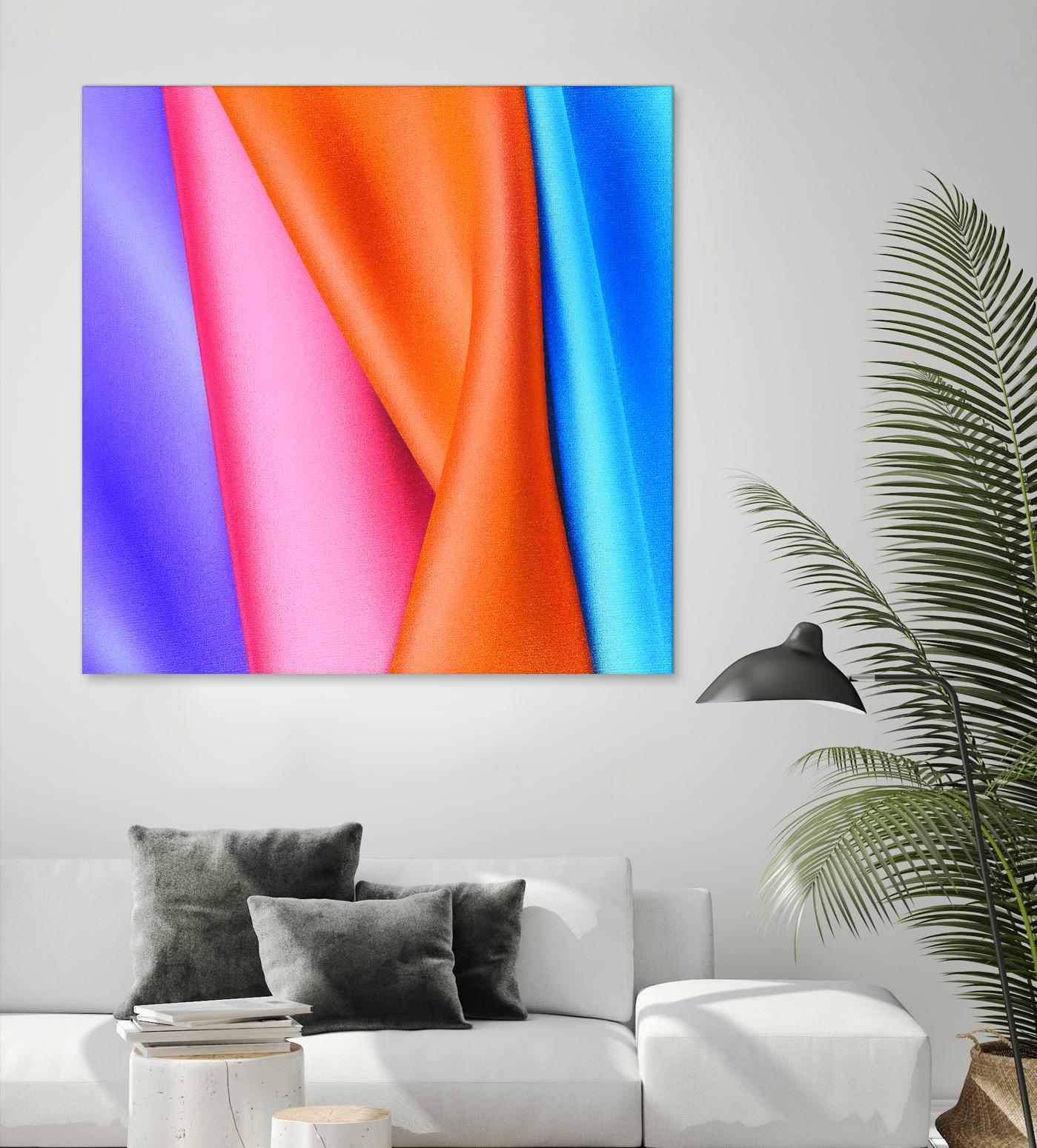 TANGO - original by Celine Cimon on GIANT ART - orange abstract canadian
