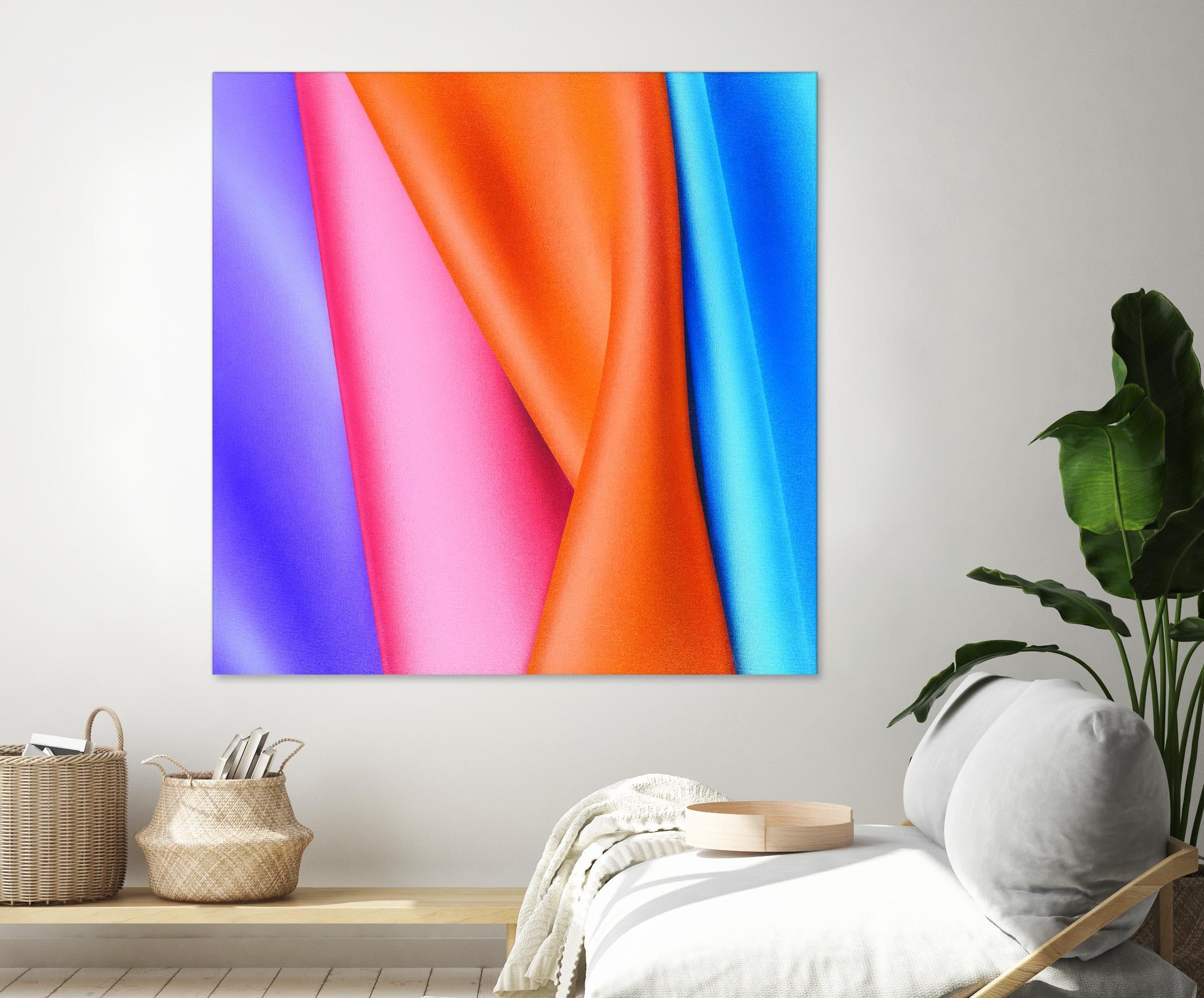 TANGO - original by Celine Cimon on GIANT ART - orange abstract canadian