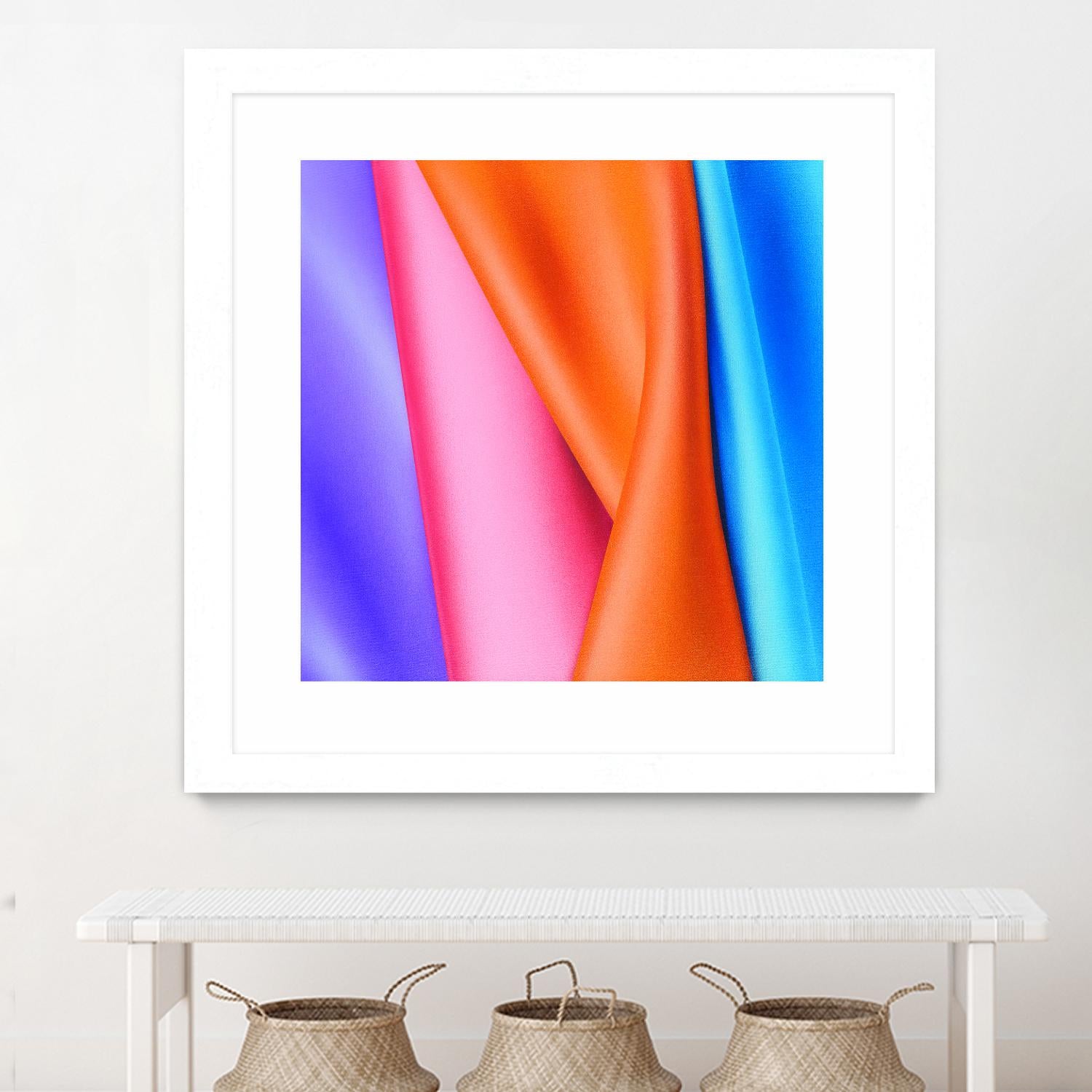 TANGO - original by Celine Cimon on GIANT ART - orange abstract canadian