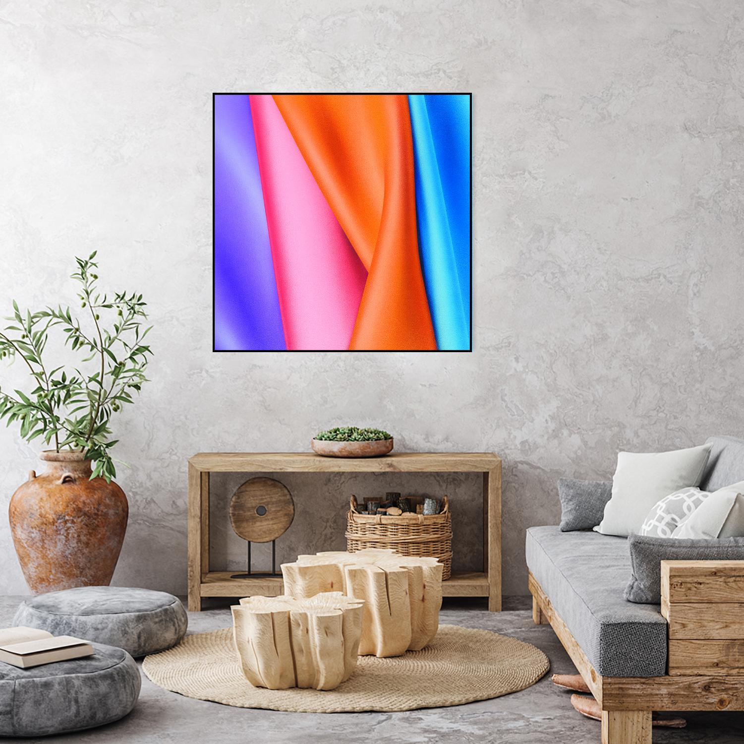 TANGO - original by Celine Cimon on GIANT ART - orange abstract canadian