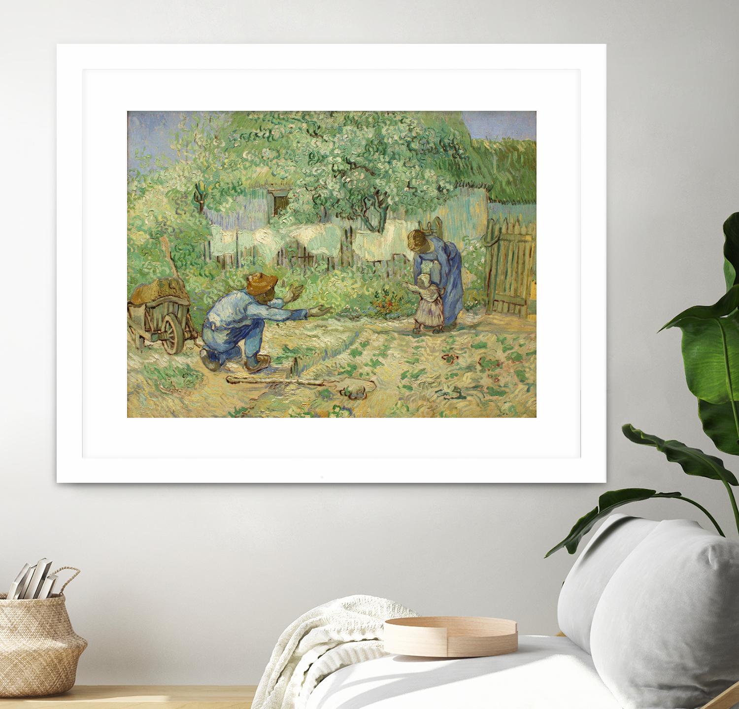 First Steps, after Millet by Vicent van Gogh on GIANT ART