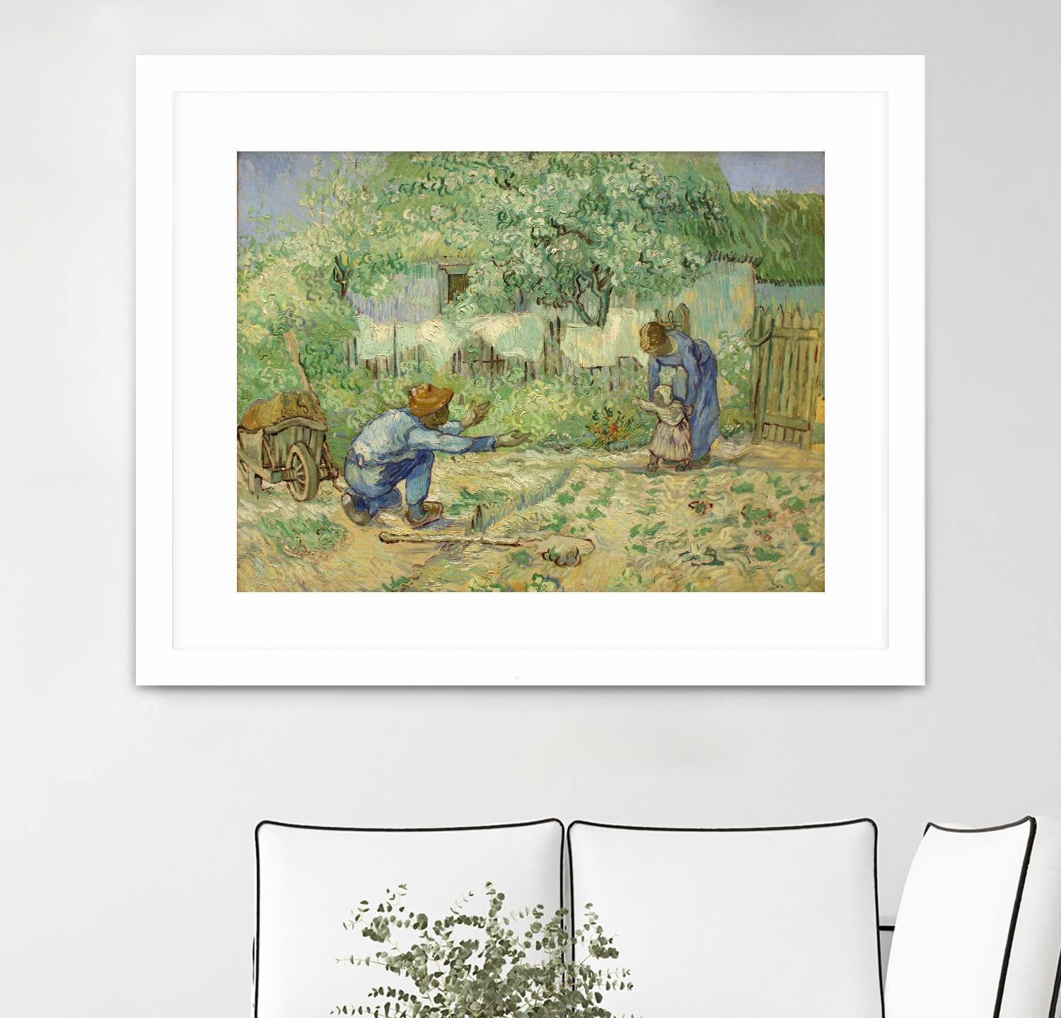 First Steps, after Millet by Vicent van Gogh on GIANT ART