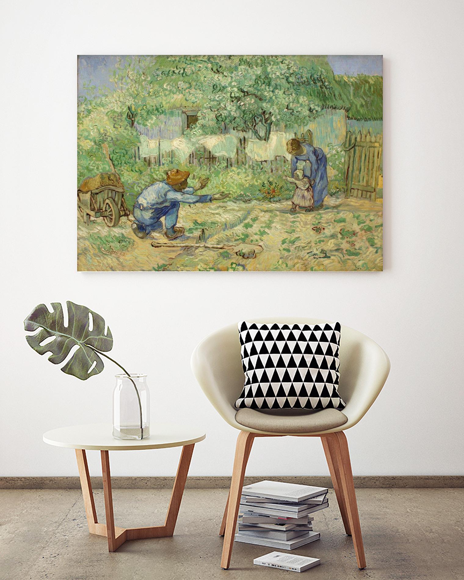 First Steps, after Millet by Vicent van Gogh on GIANT ART