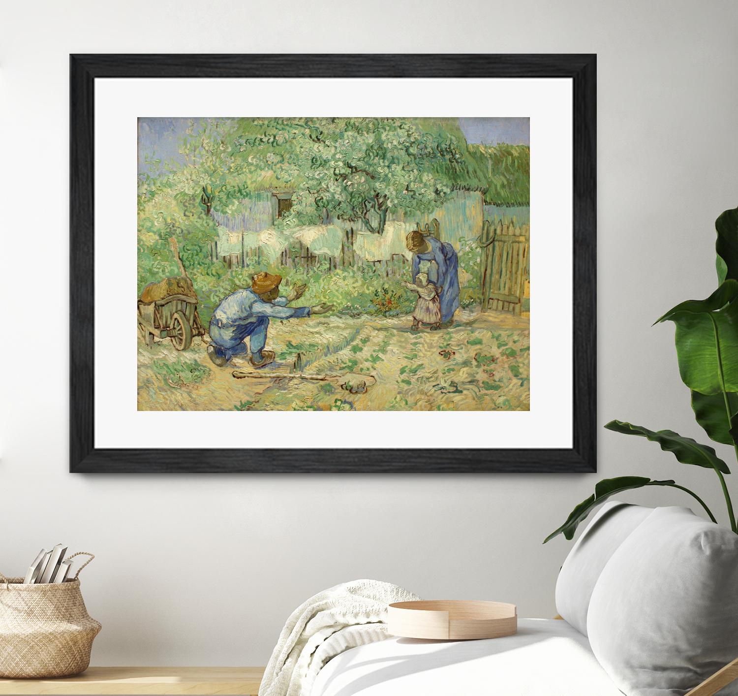 First Steps, after Millet by Vicent van Gogh on GIANT ART