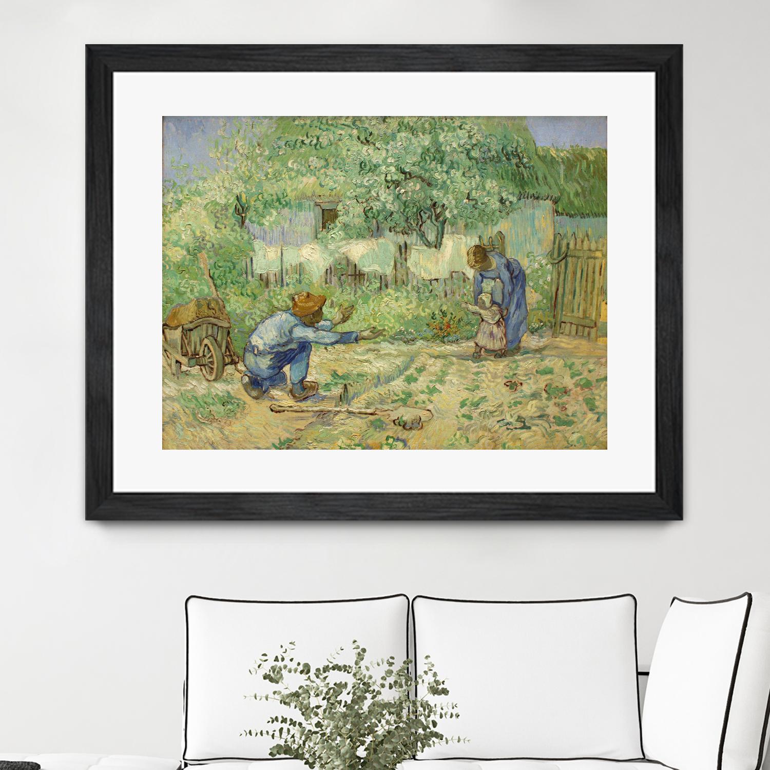 First Steps, after Millet by Vicent van Gogh on GIANT ART