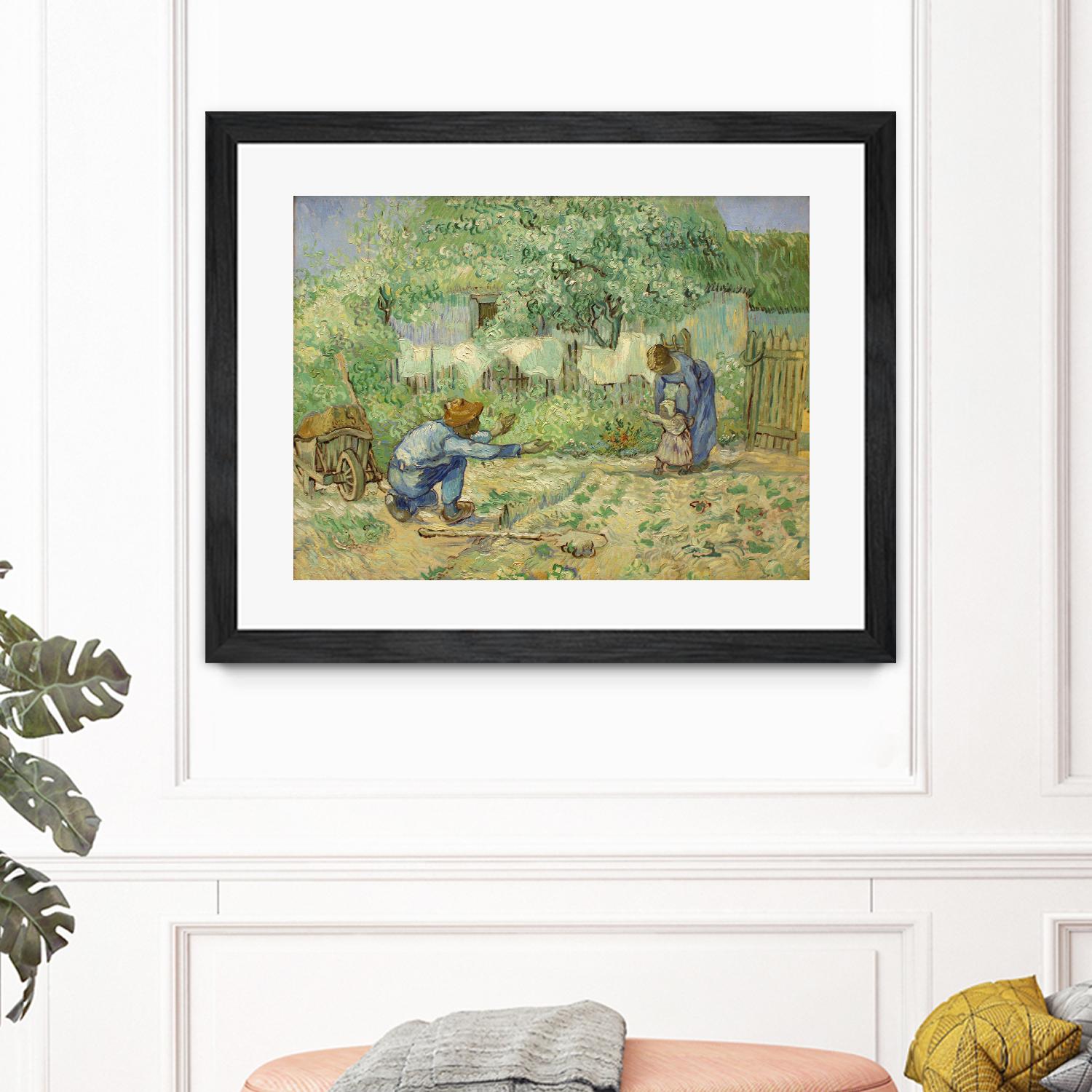 First Steps, after Millet by Vicent van Gogh on GIANT ART