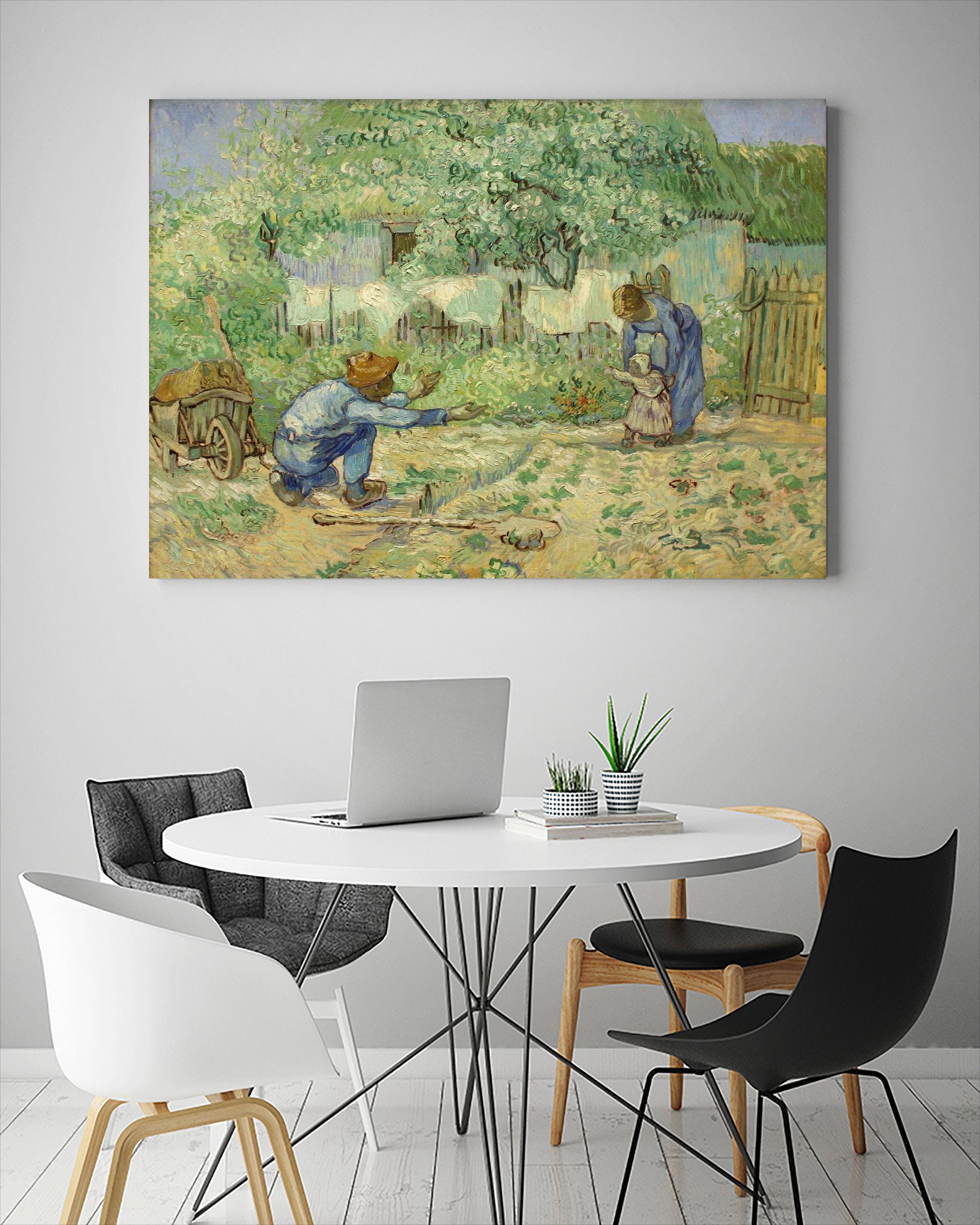 First Steps, after Millet by Vicent van Gogh on GIANT ART