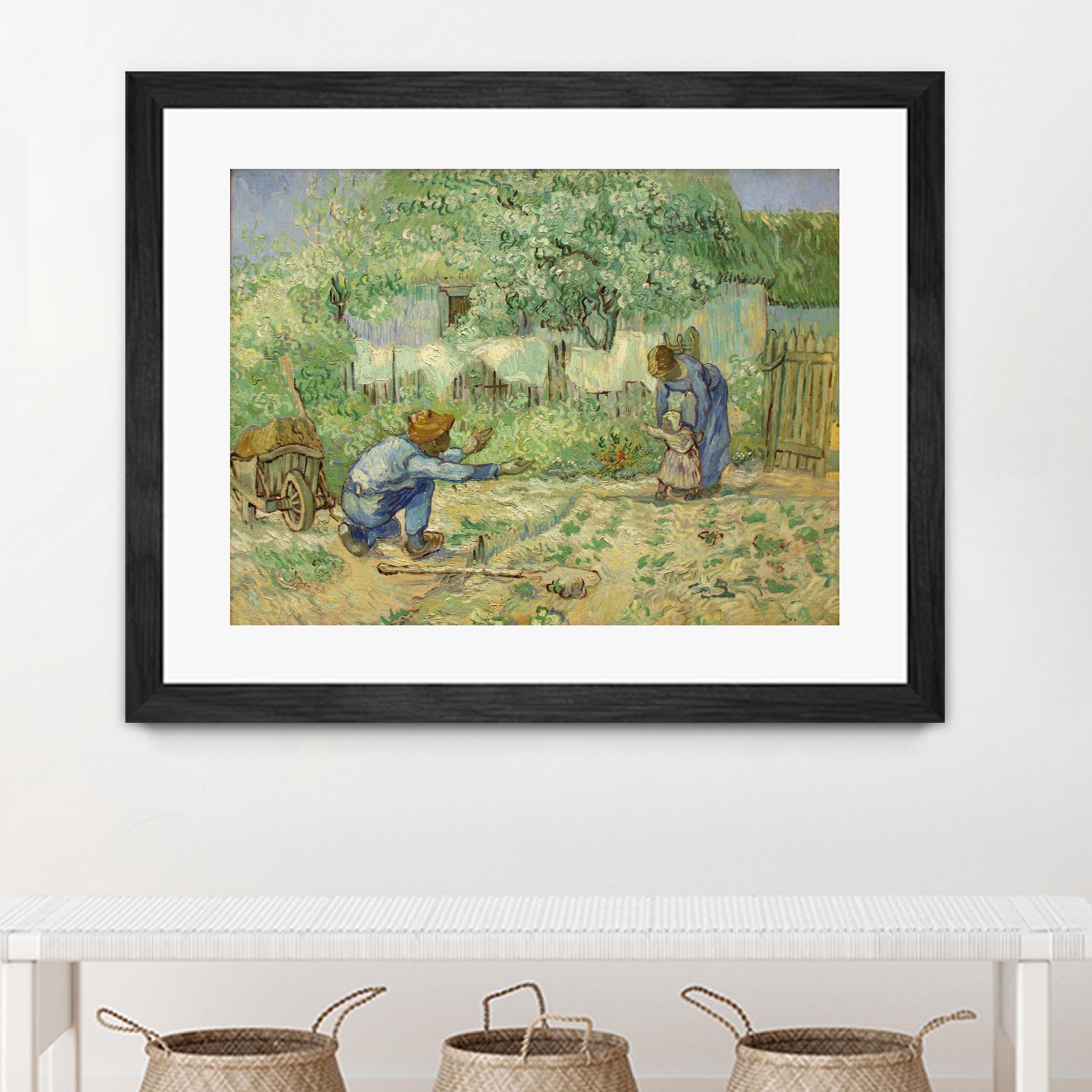 First Steps, after Millet by Vicent van Gogh on GIANT ART