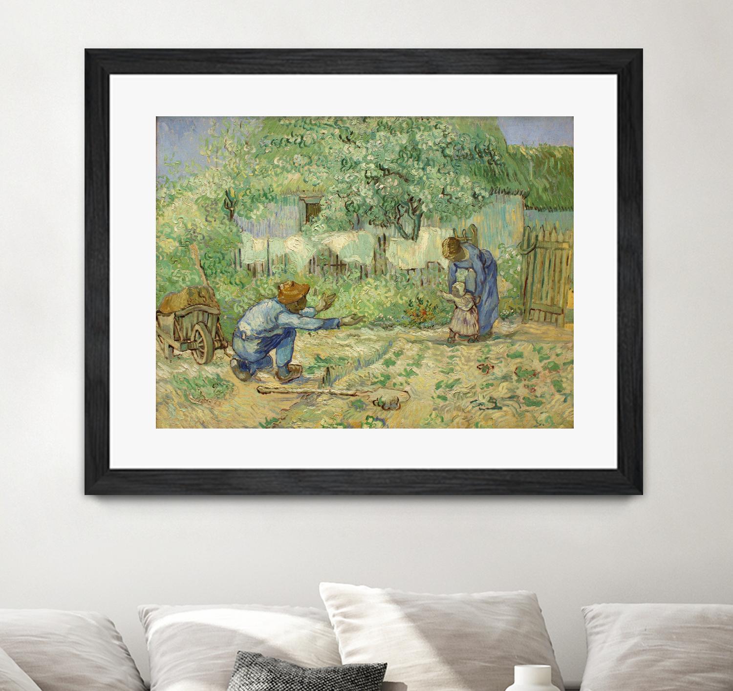 First Steps, after Millet by Vicent van Gogh on GIANT ART