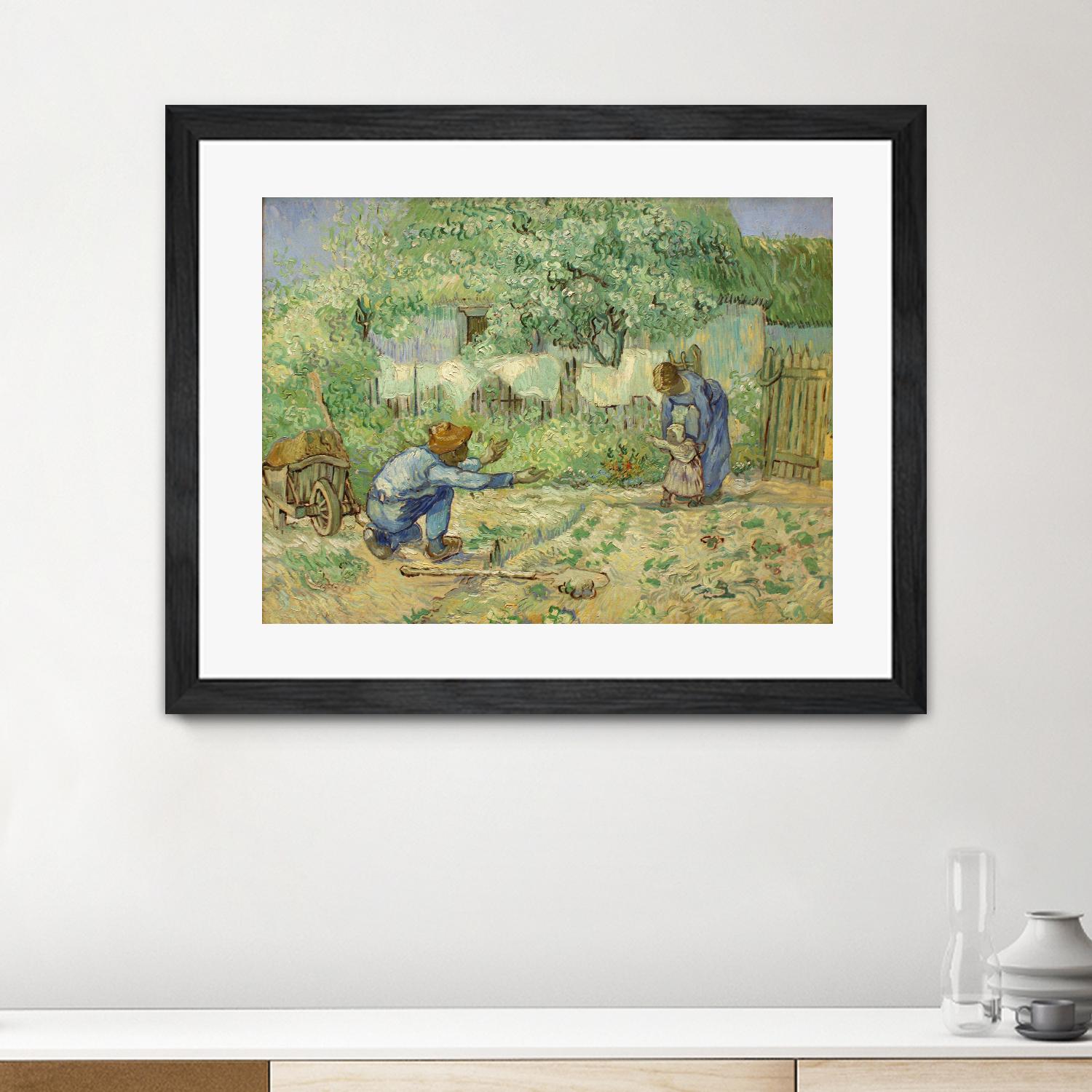 First Steps, after Millet by Vicent van Gogh on GIANT ART