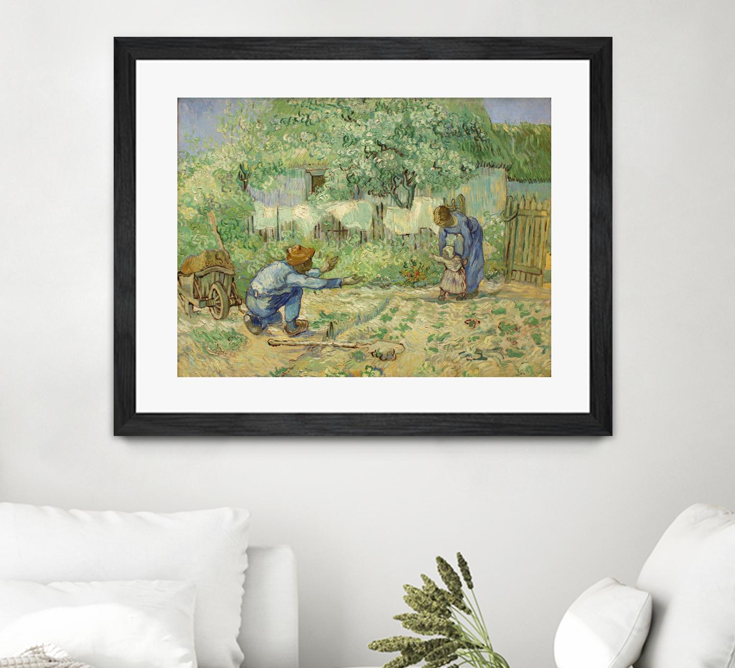 First Steps, after Millet by Vicent van Gogh on GIANT ART