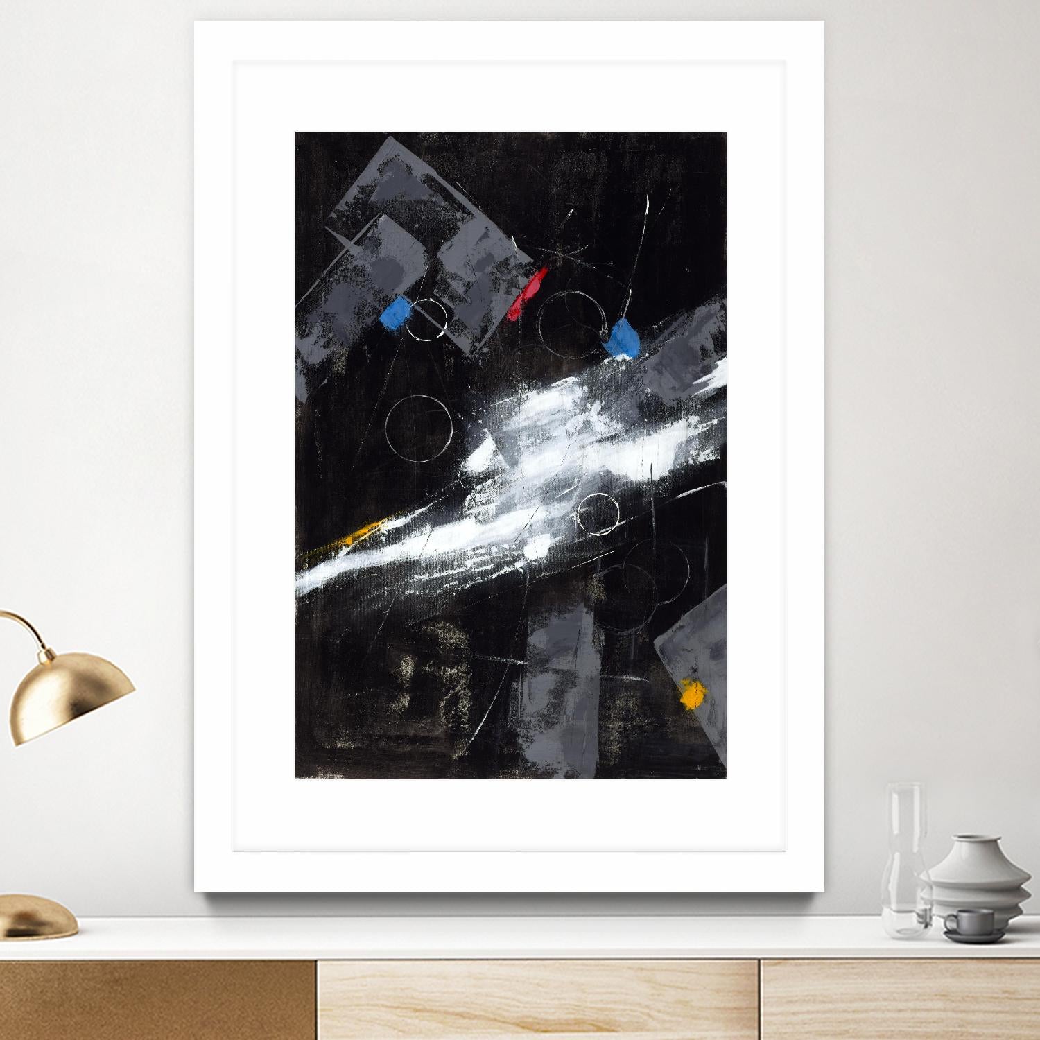 Missle Launch by Daleno Art on GIANT ART - white abstract abstract
