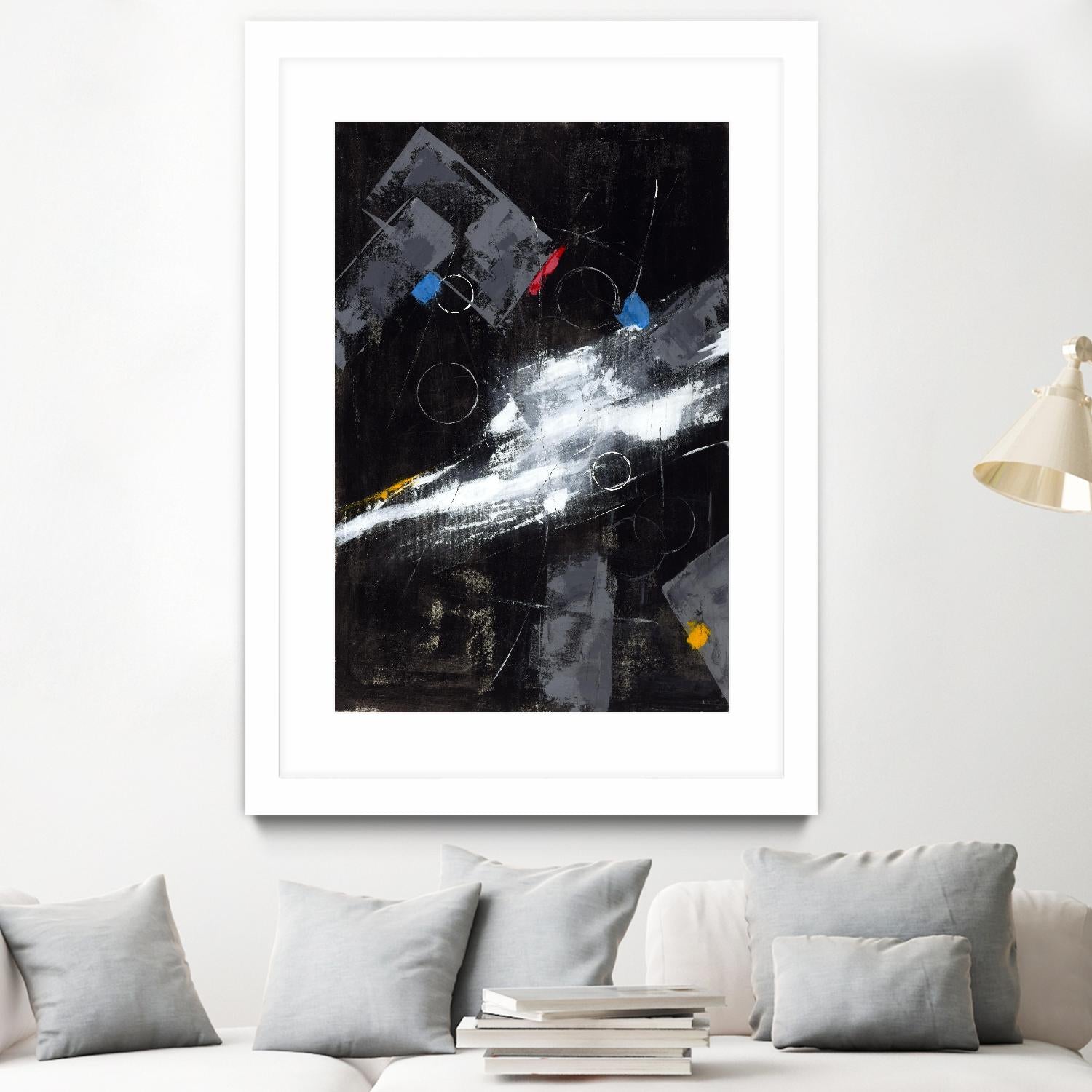 Missle Launch by Daleno Art on GIANT ART - white abstract abstract