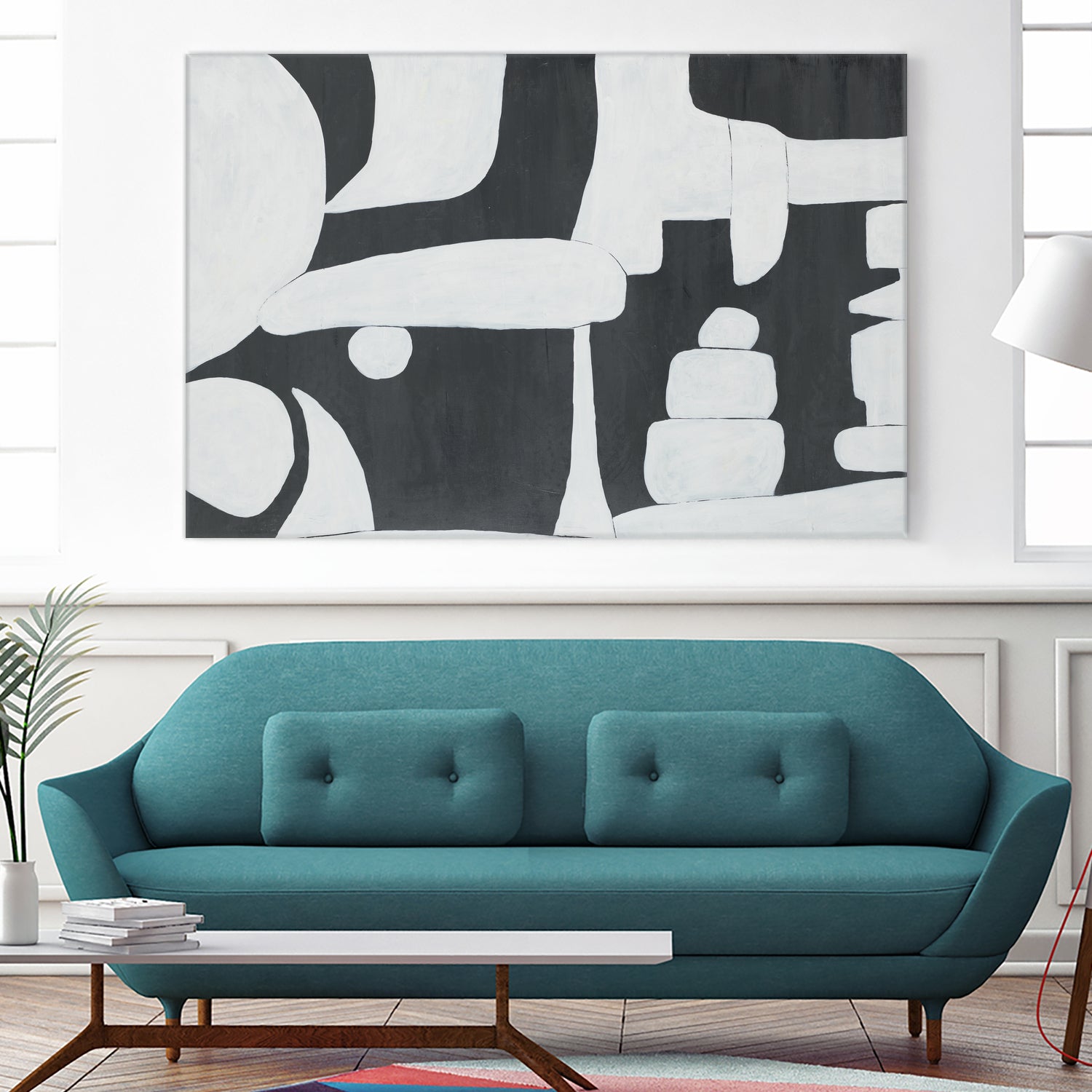 Remembering Decades by Daleno Art on GIANT ART - black abstract