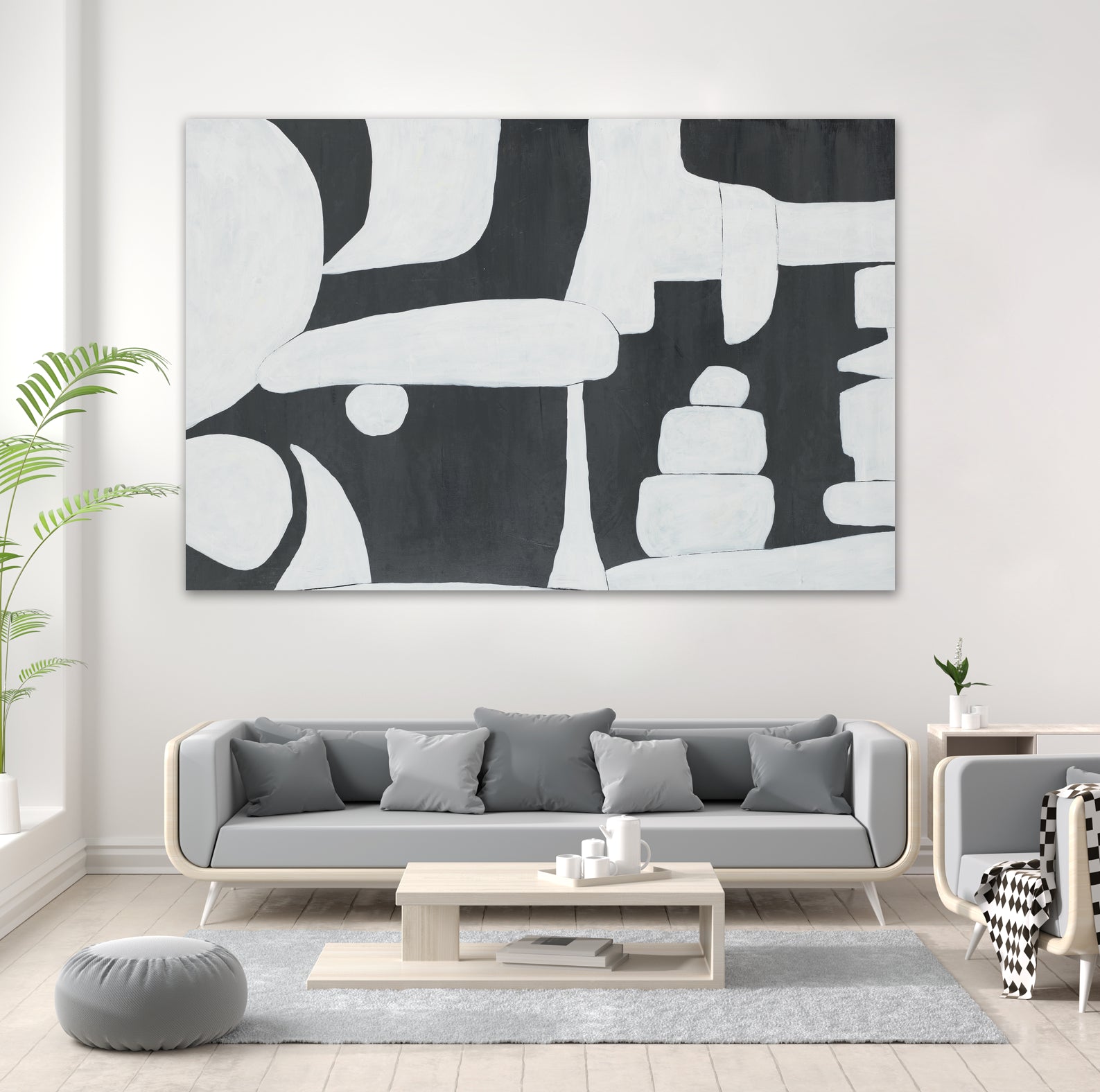 Remembering Decades by Daleno Art on GIANT ART - black abstract