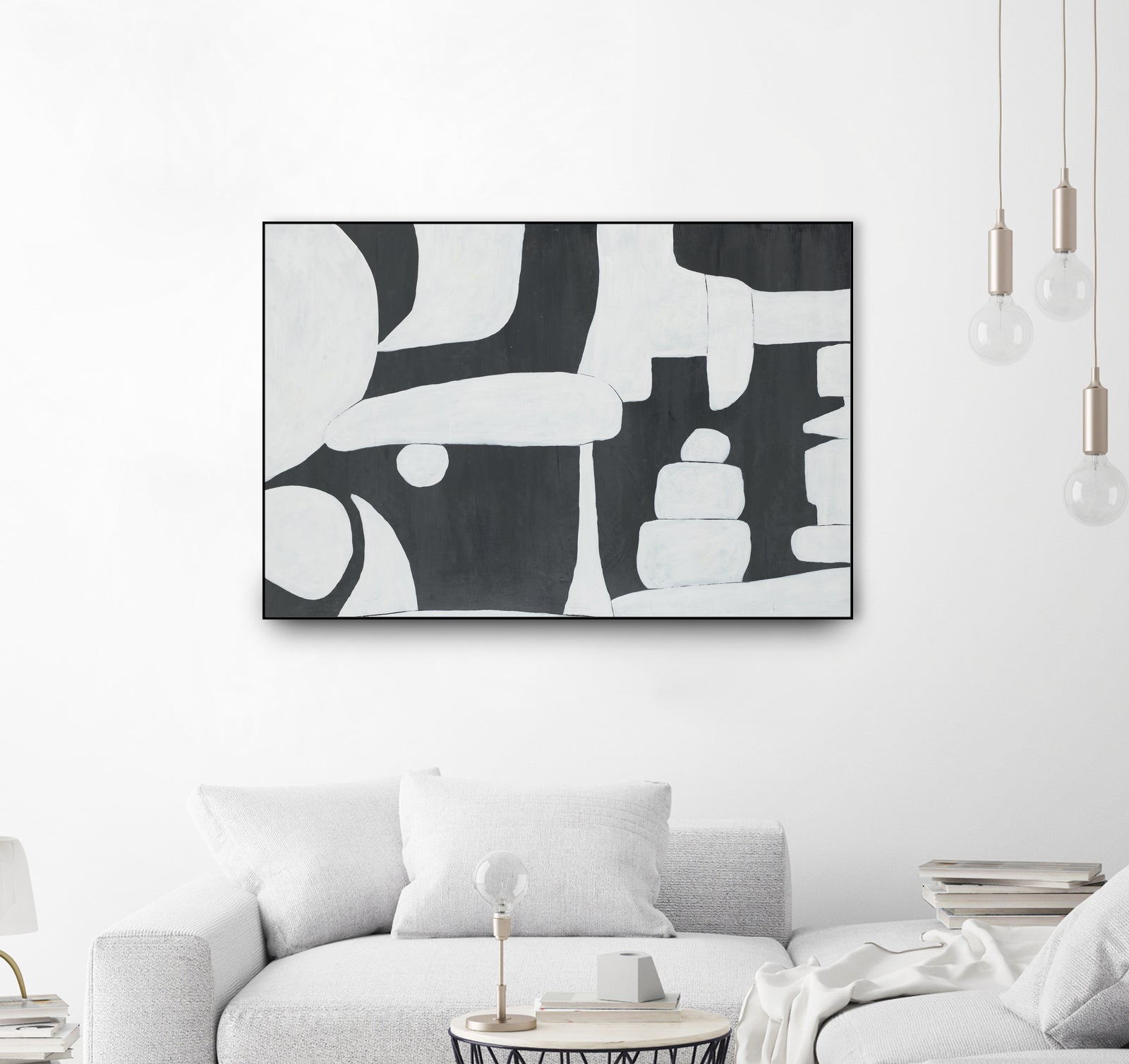 Remembering Decades by Daleno Art on GIANT ART - black abstract