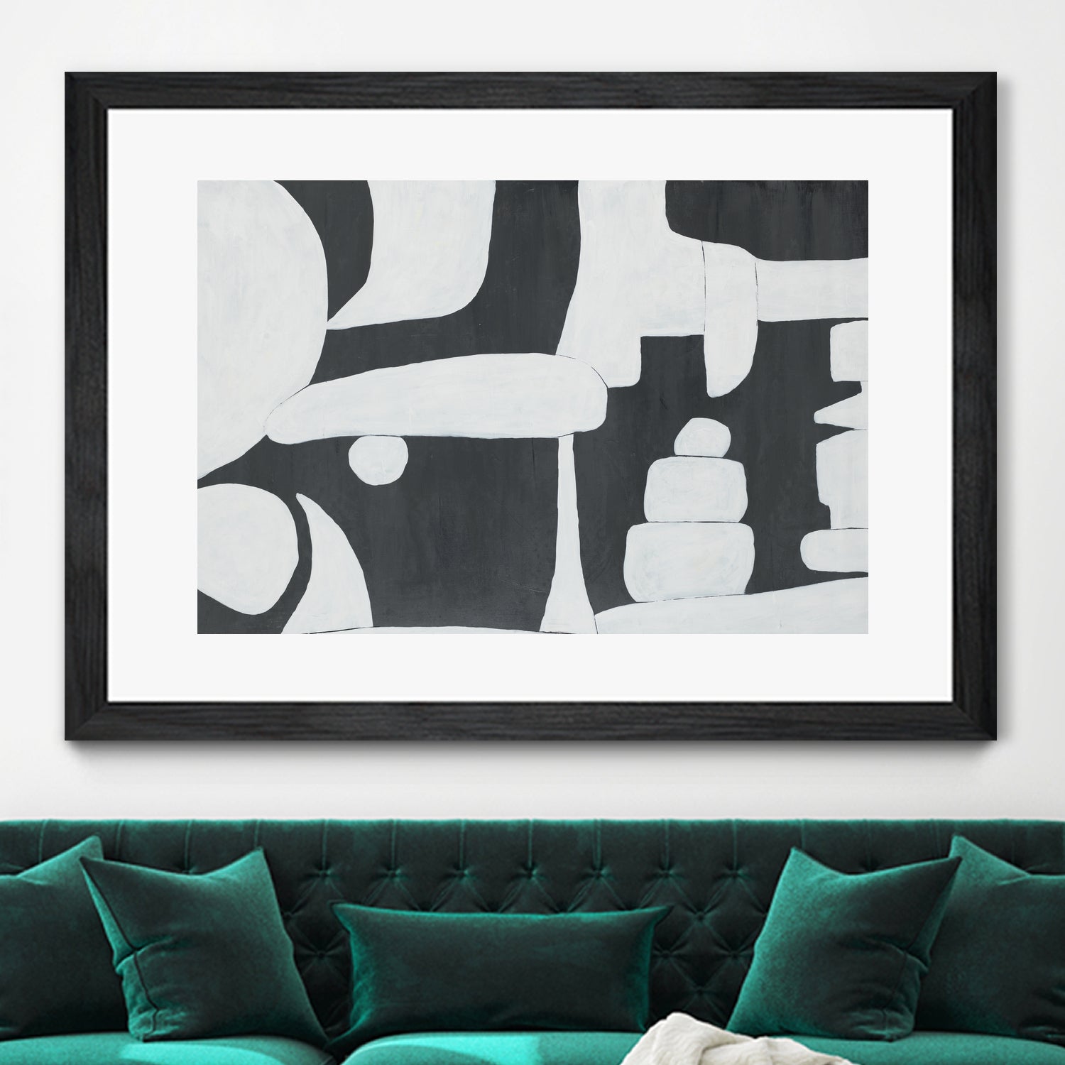 Remembering Decades by Daleno Art on GIANT ART - black abstract