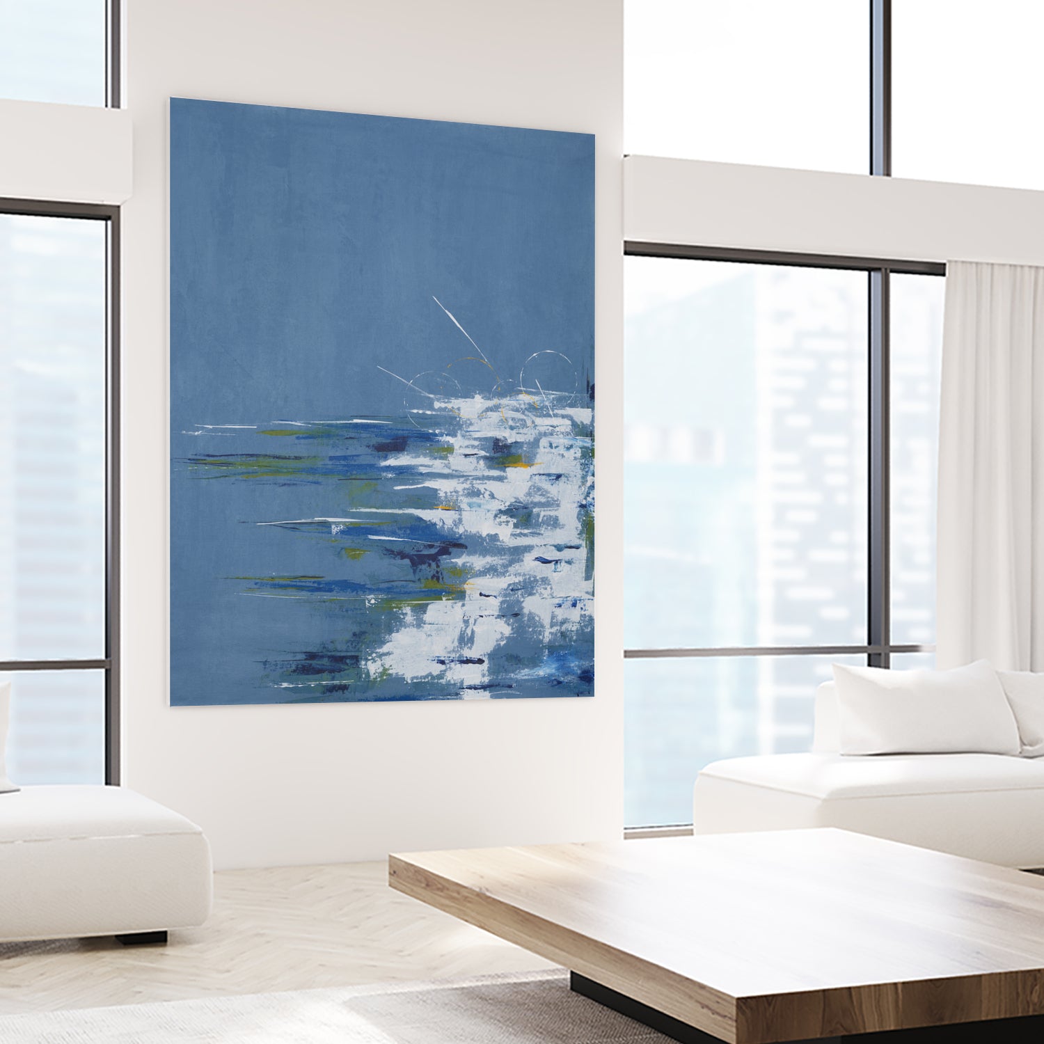 Tip Toe Surf by Daleno Art on GIANT ART - abstract