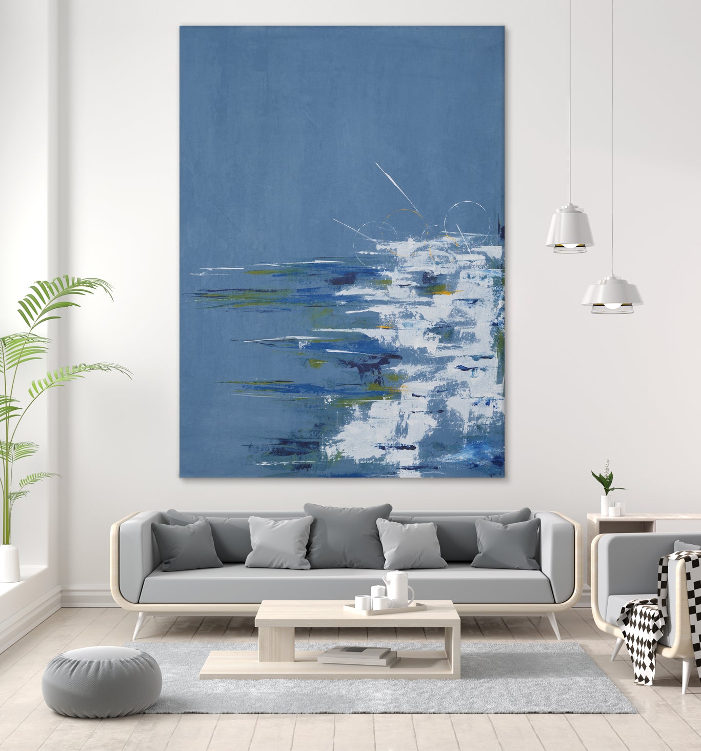 Tip Toe Surf by Daleno Art on GIANT ART - abstract