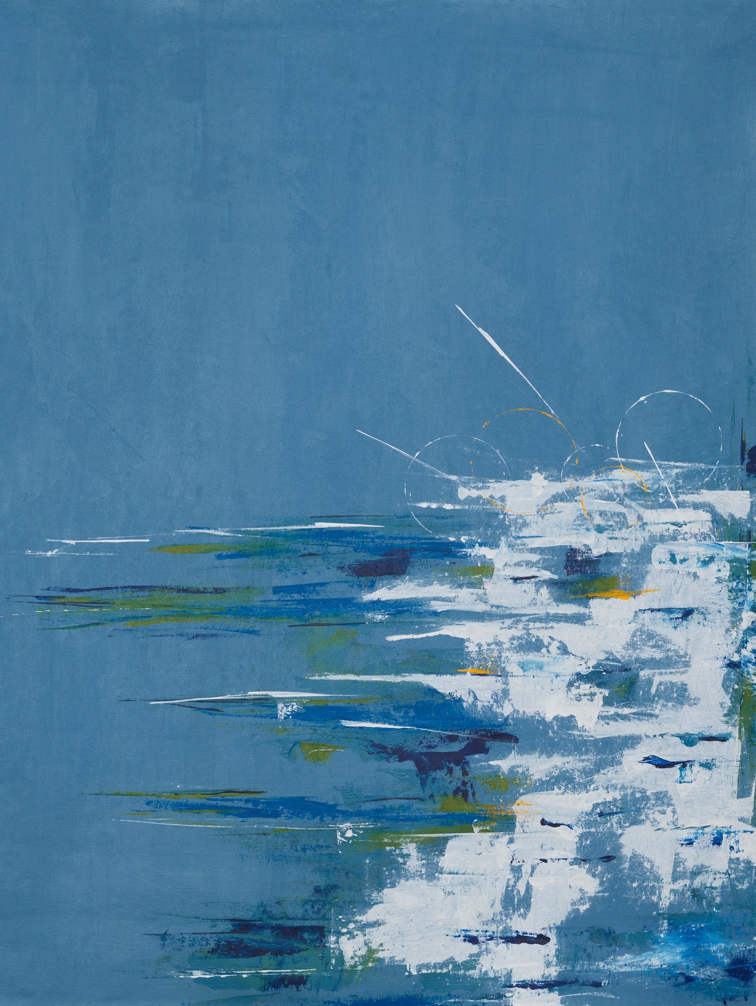 Tip Toe Surf by Daleno Art on GIANT ART - abstract